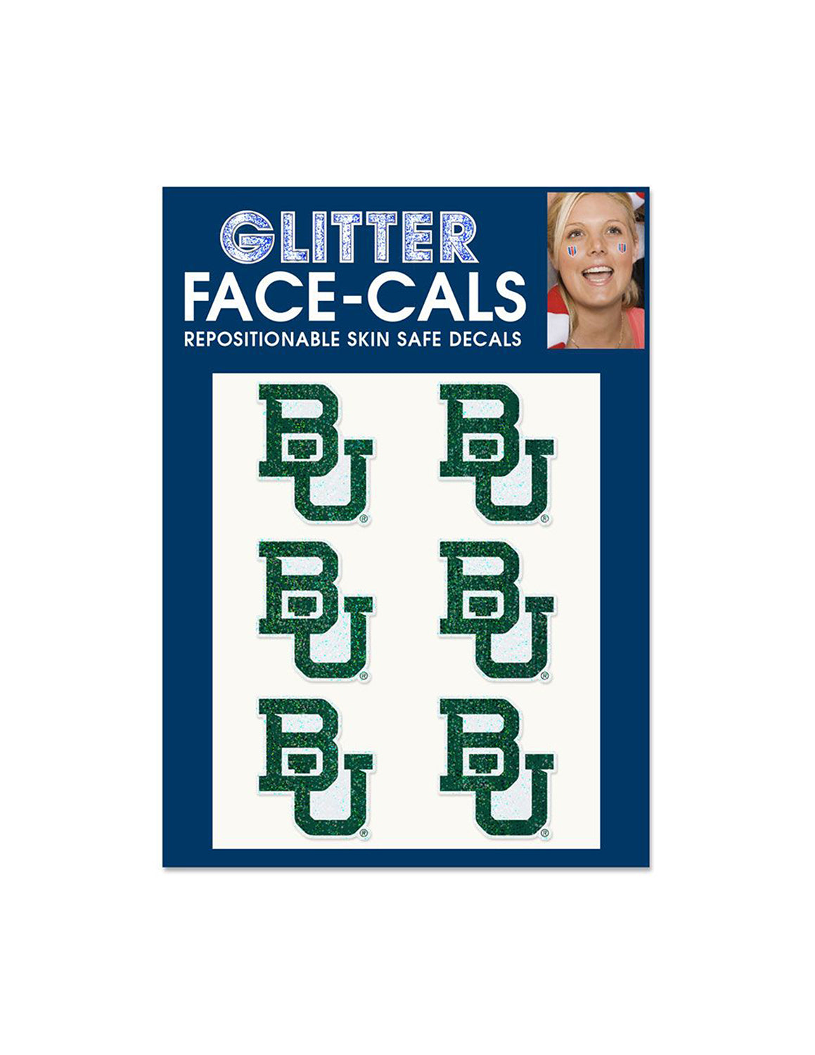BU Glitter Face-Cals
