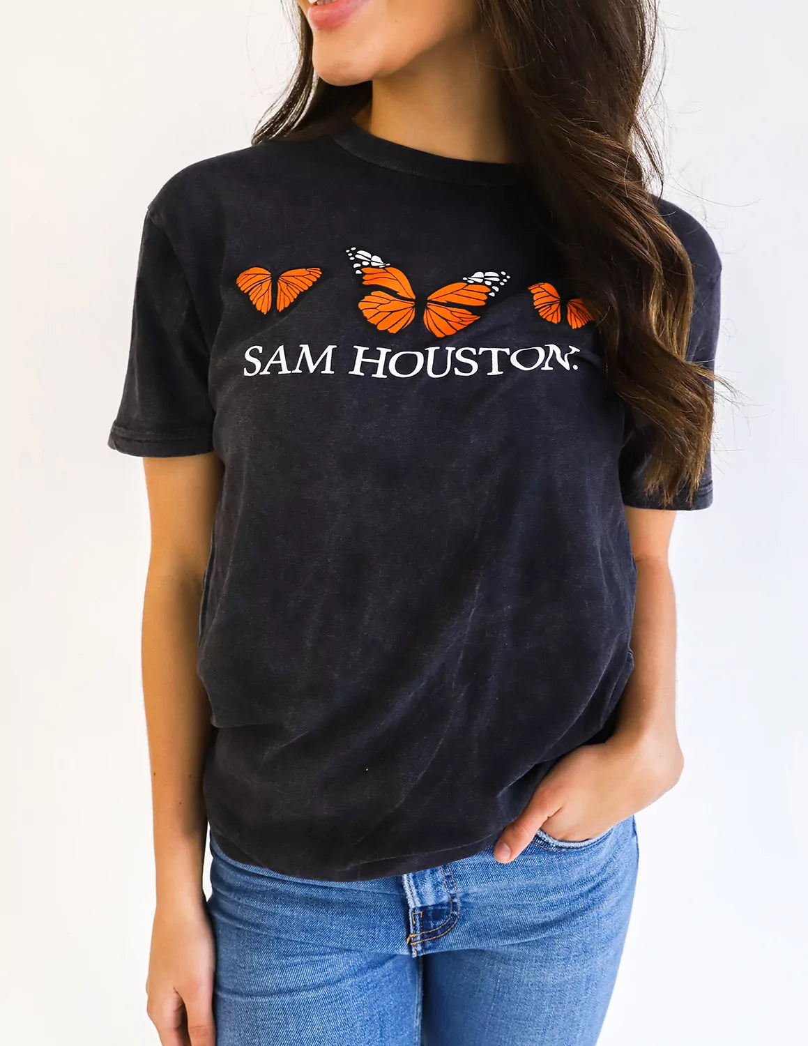 SHSU Butterfly Row Short Sleeve
