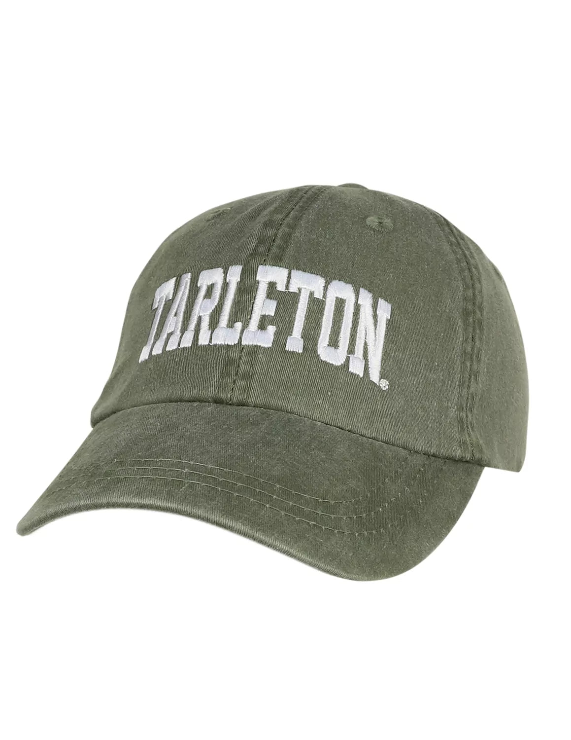 Cactus Tarleton State University unisex adjustable hat with white stitching.