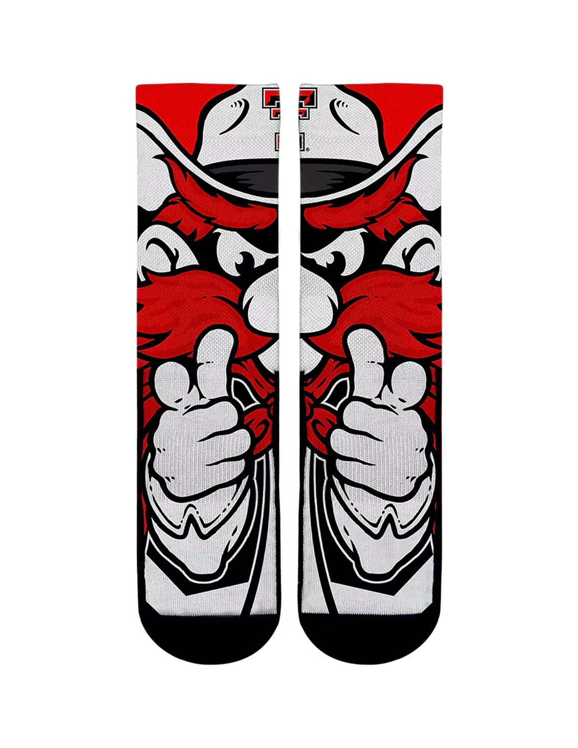 TTU Mascot Socks