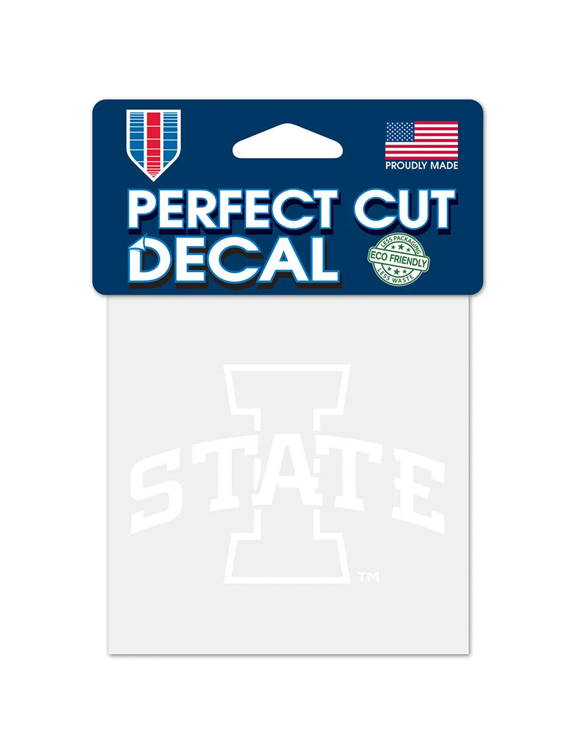 ISU Cyclones White Decal