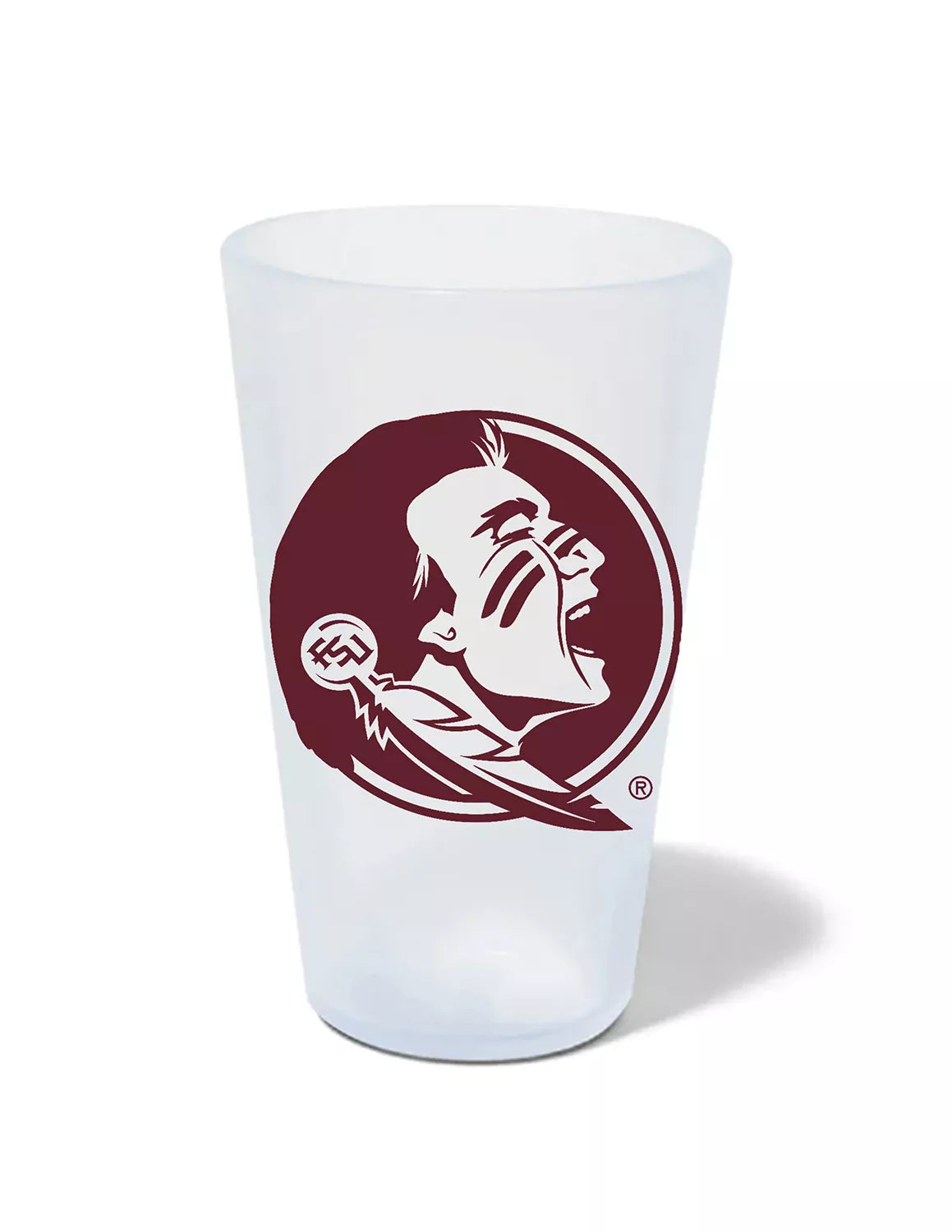 FSU Silicone Pint Glass