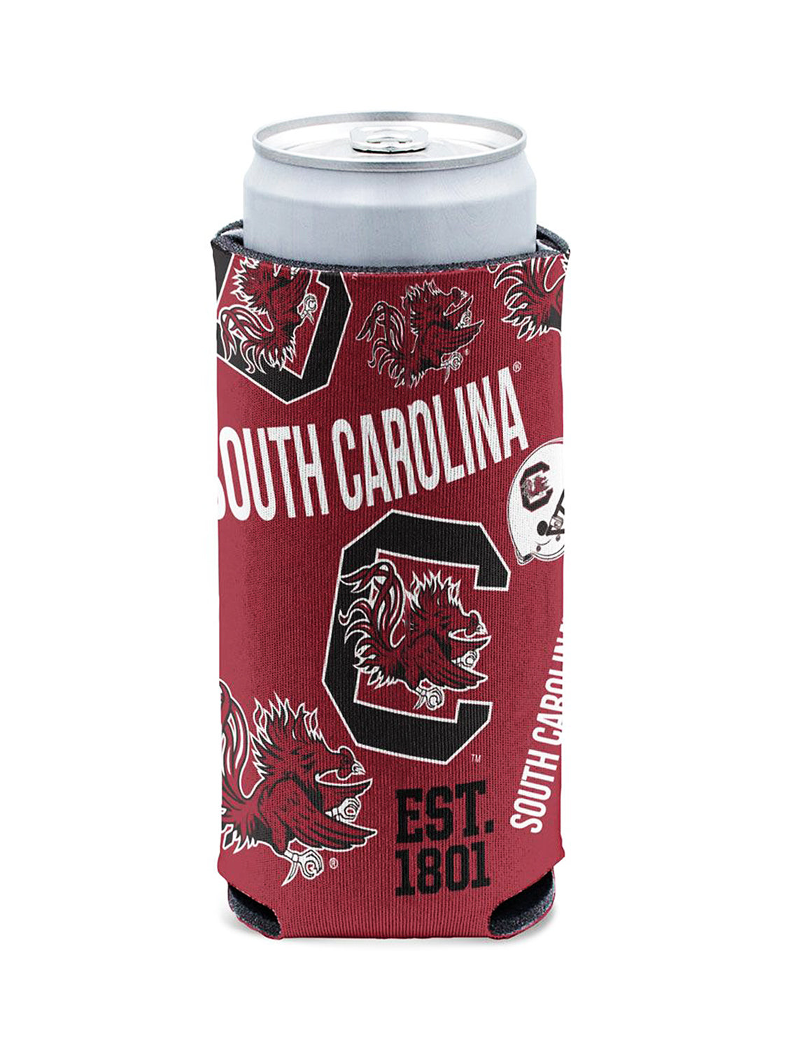 USC Scatterprint Tall Can Cooler