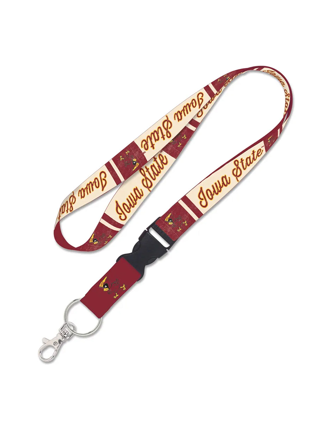 ISU Vintage Detachable Buckle Lanyard