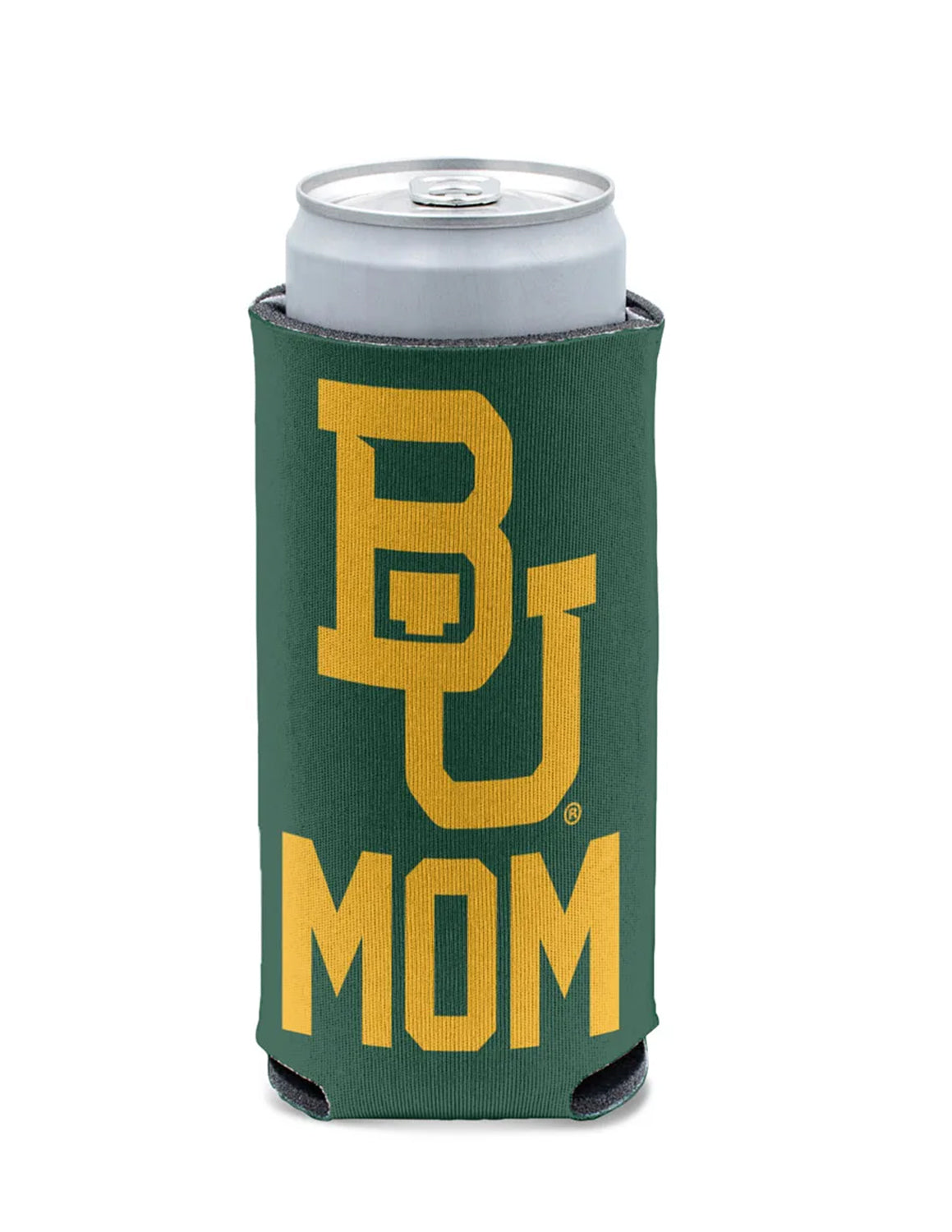 BU Mom Tall Slim Can Cooler