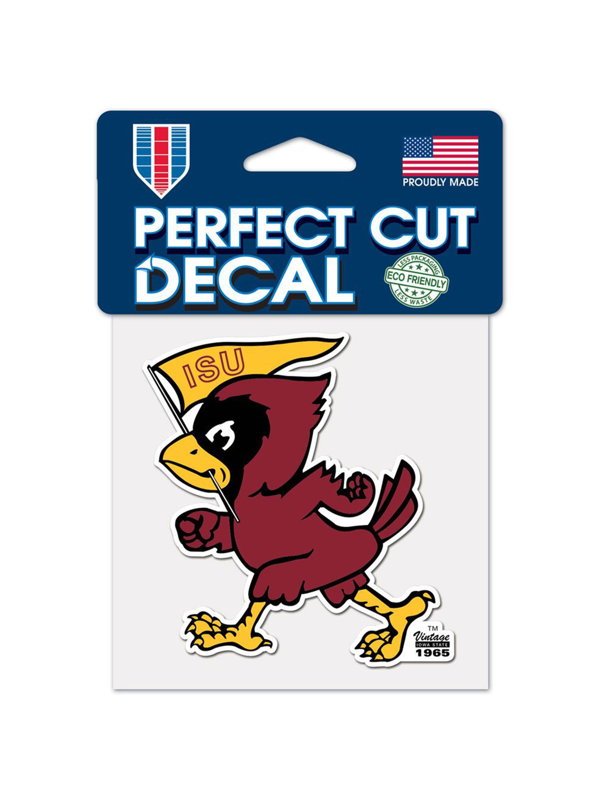 ISU Vintage Perfect Cut Decal