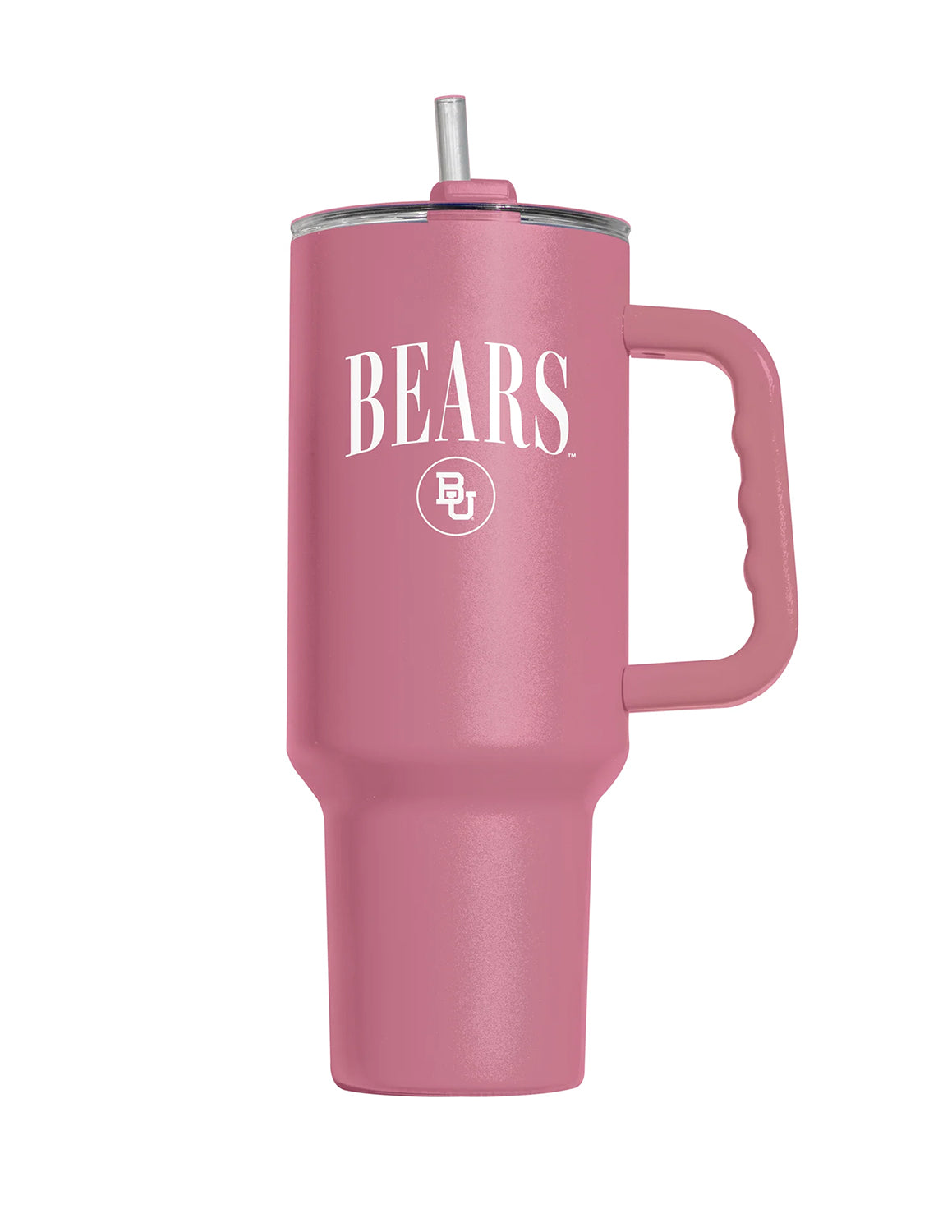 BU 40oz. Powder Coated Tumbler