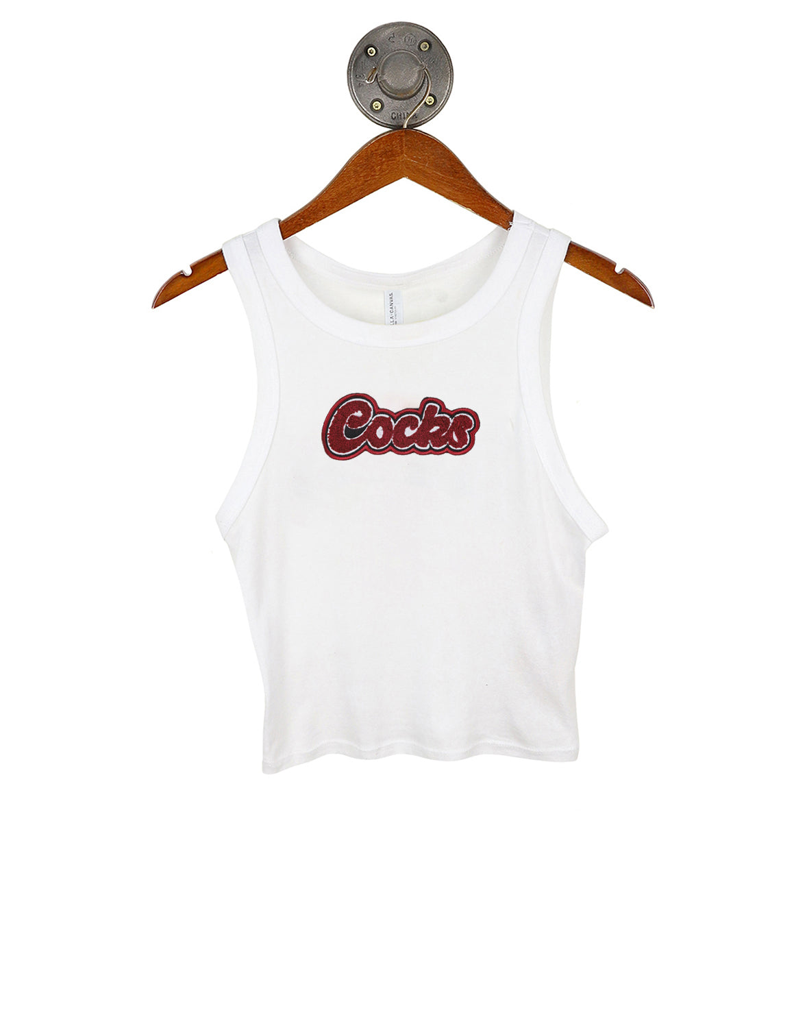 USC Bouncy Script Racerback Tank Top