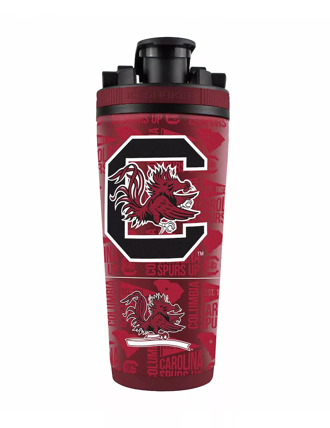 USC 26oz. Stainless Steel Ice Shaker Bottle