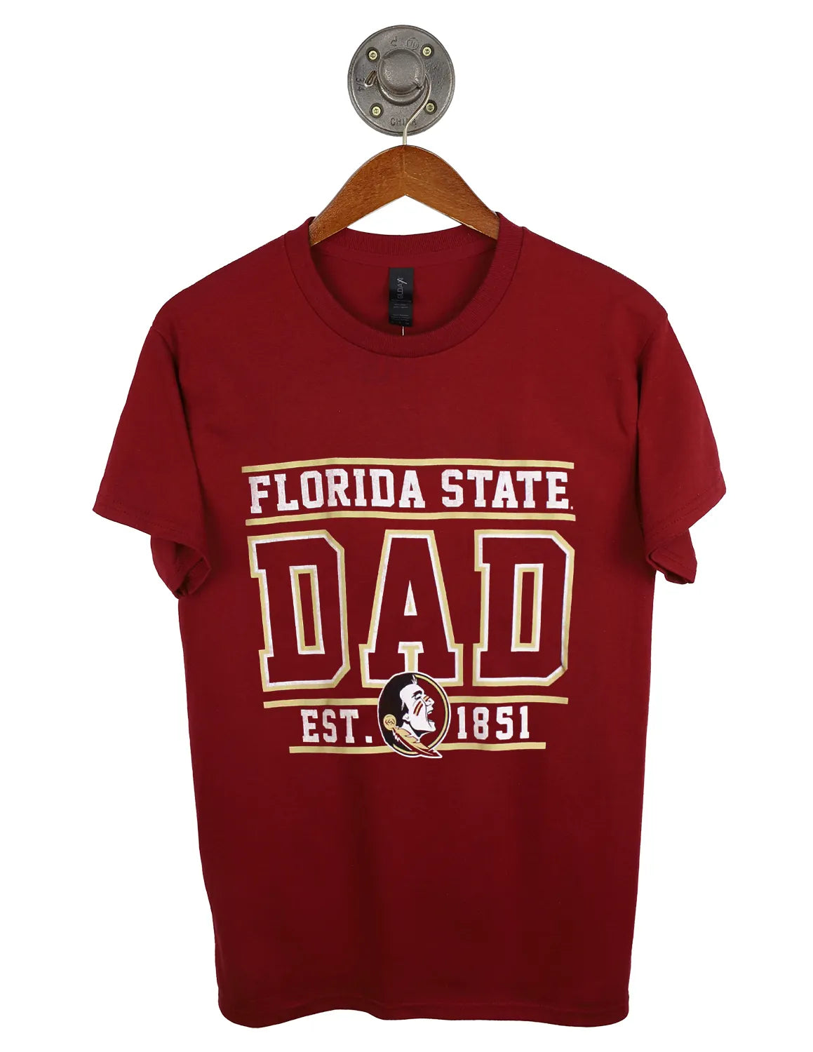 FSU Dad Stack 'Em High Short Sleeve