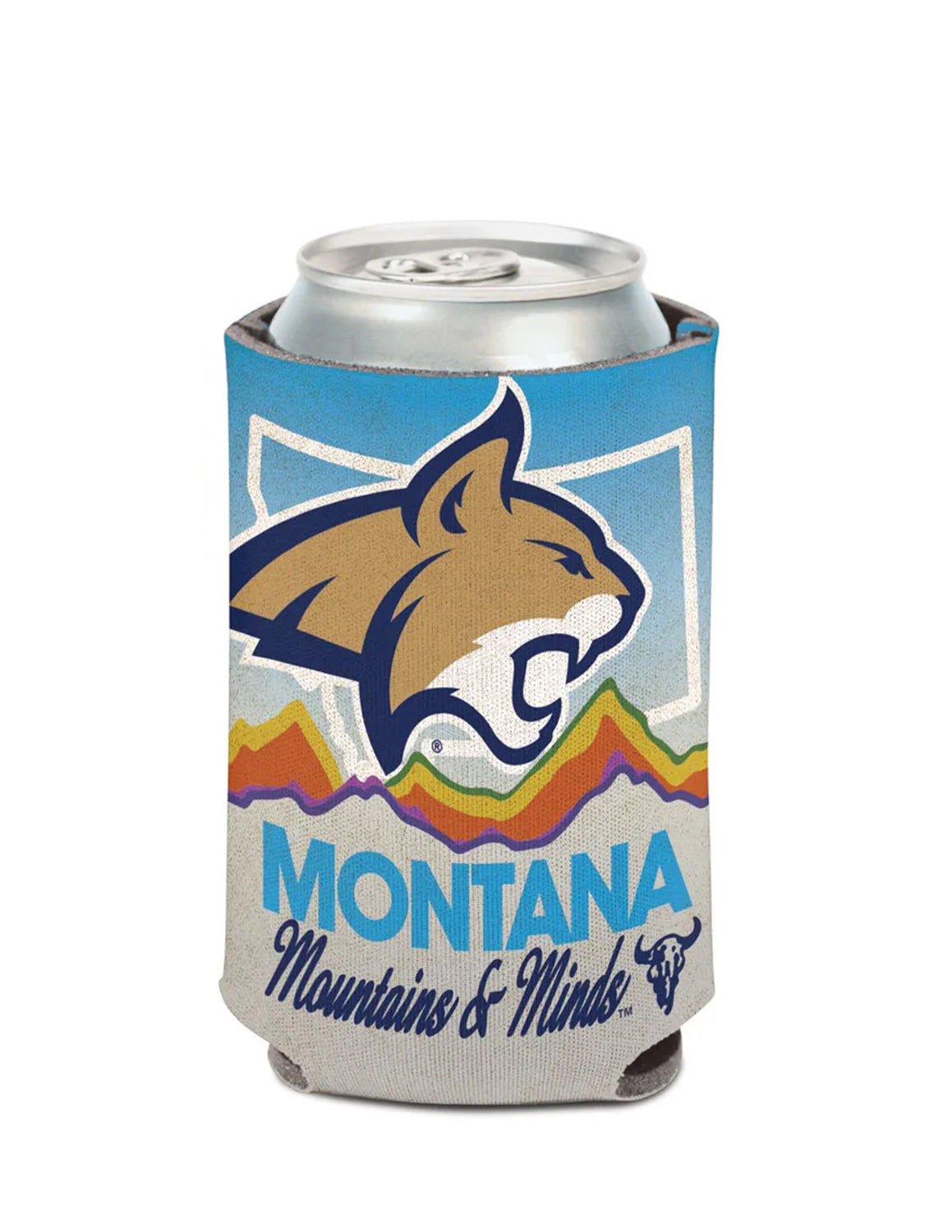 MSU Mountain State License Plate Can Cooler
