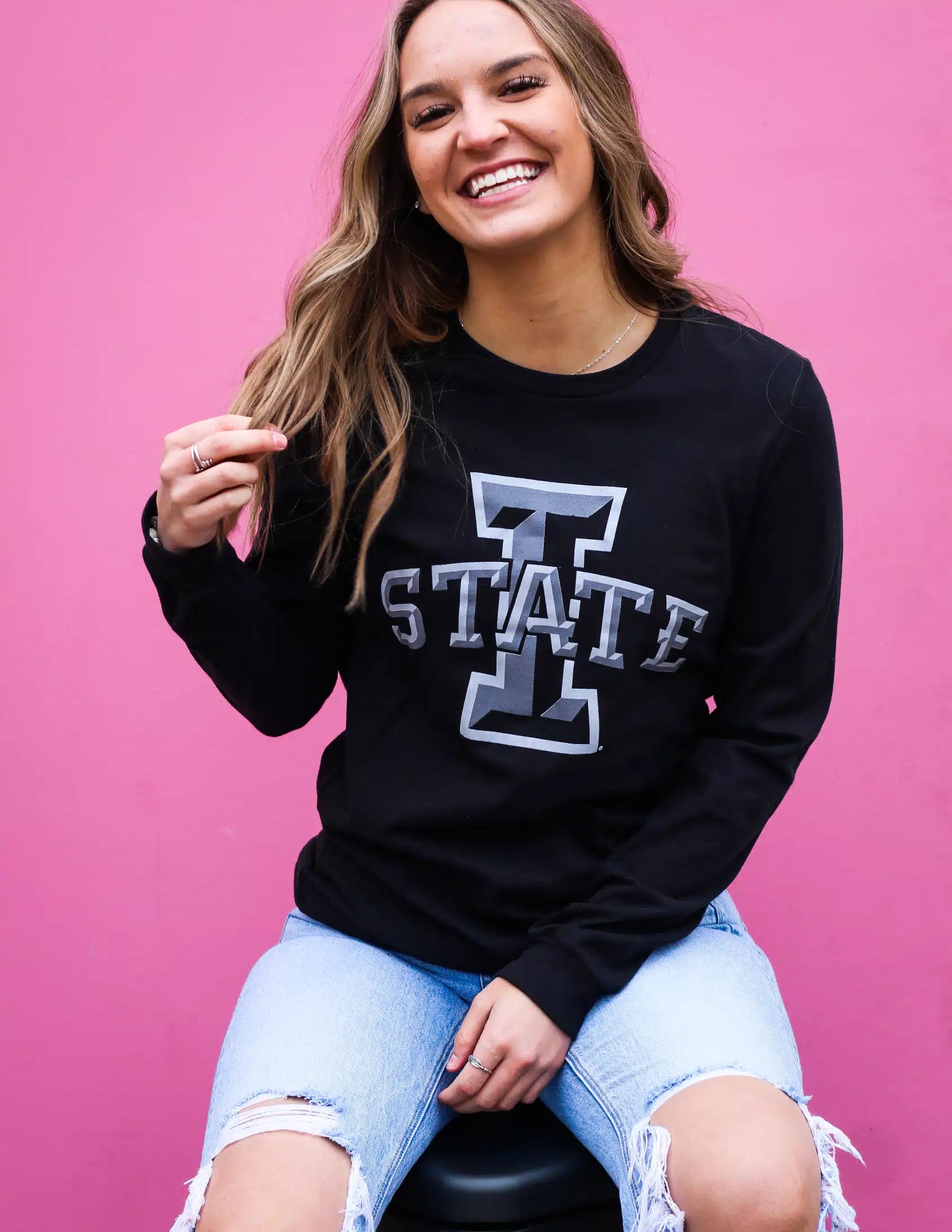 ISU Grayscale Long Sleeve