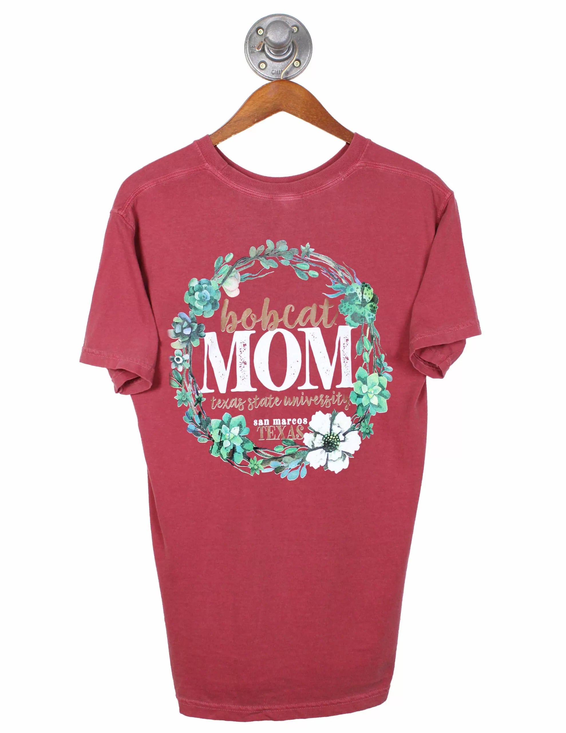TXST Mom I Love You Short Sleeve