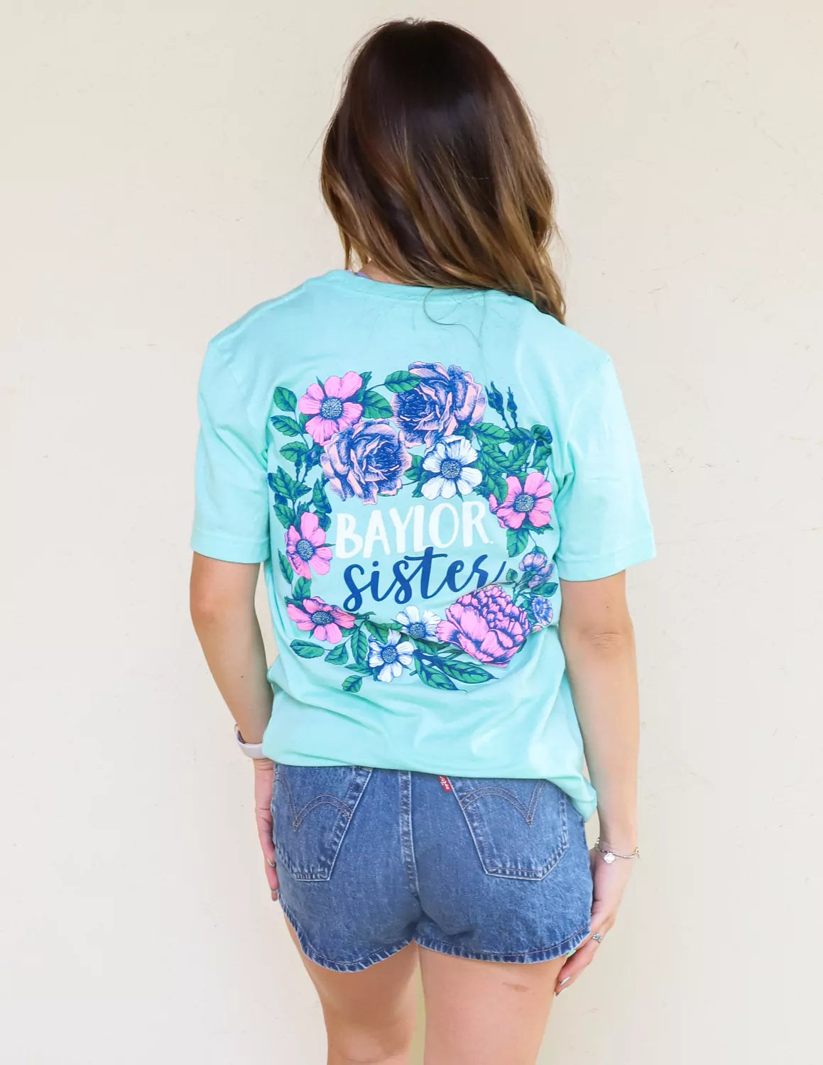 BU SIS Floral Round Short Sleeve