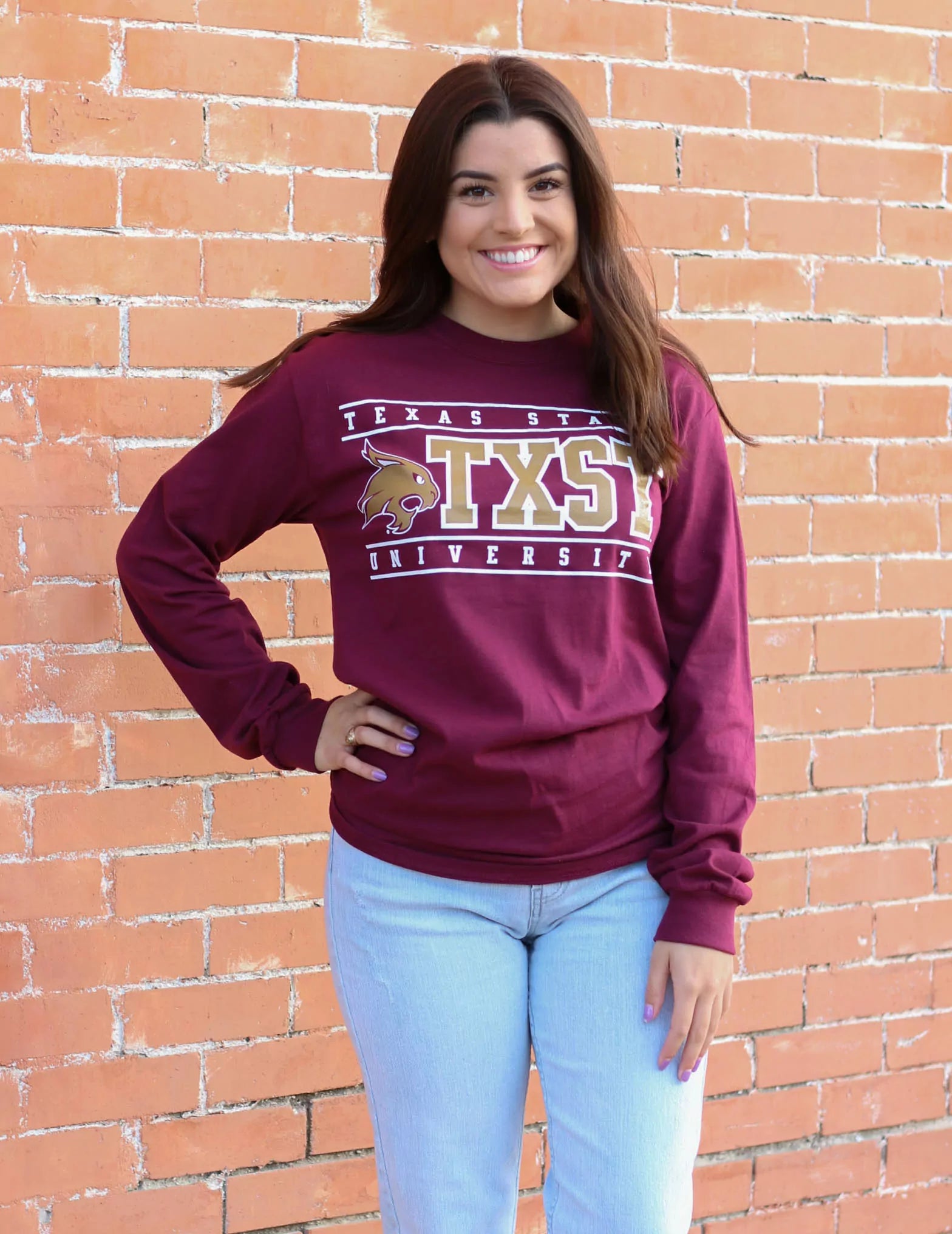 TXST Four Glorious Years Long Sleeve