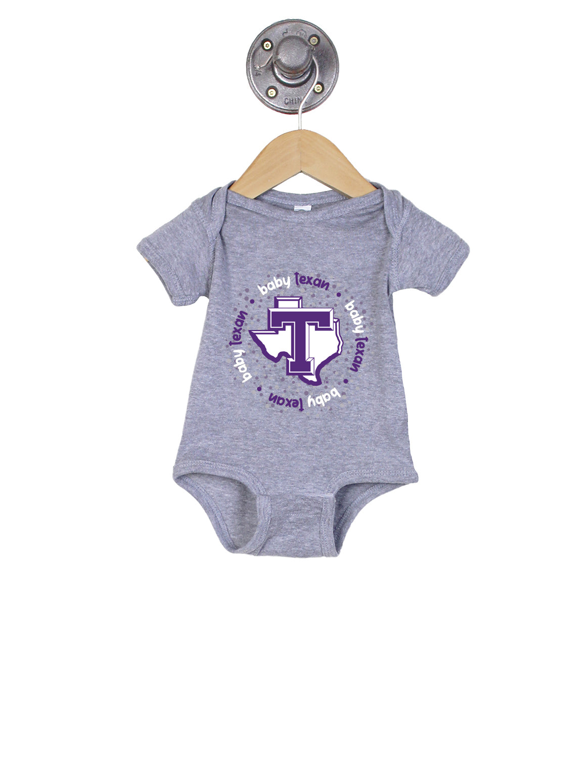 TSU Baby Polka Dot Onesie
