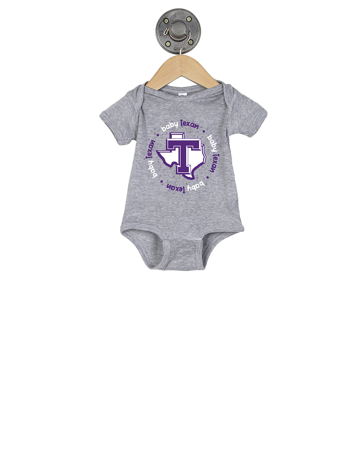 TSU Baby Polka Dot Onesie