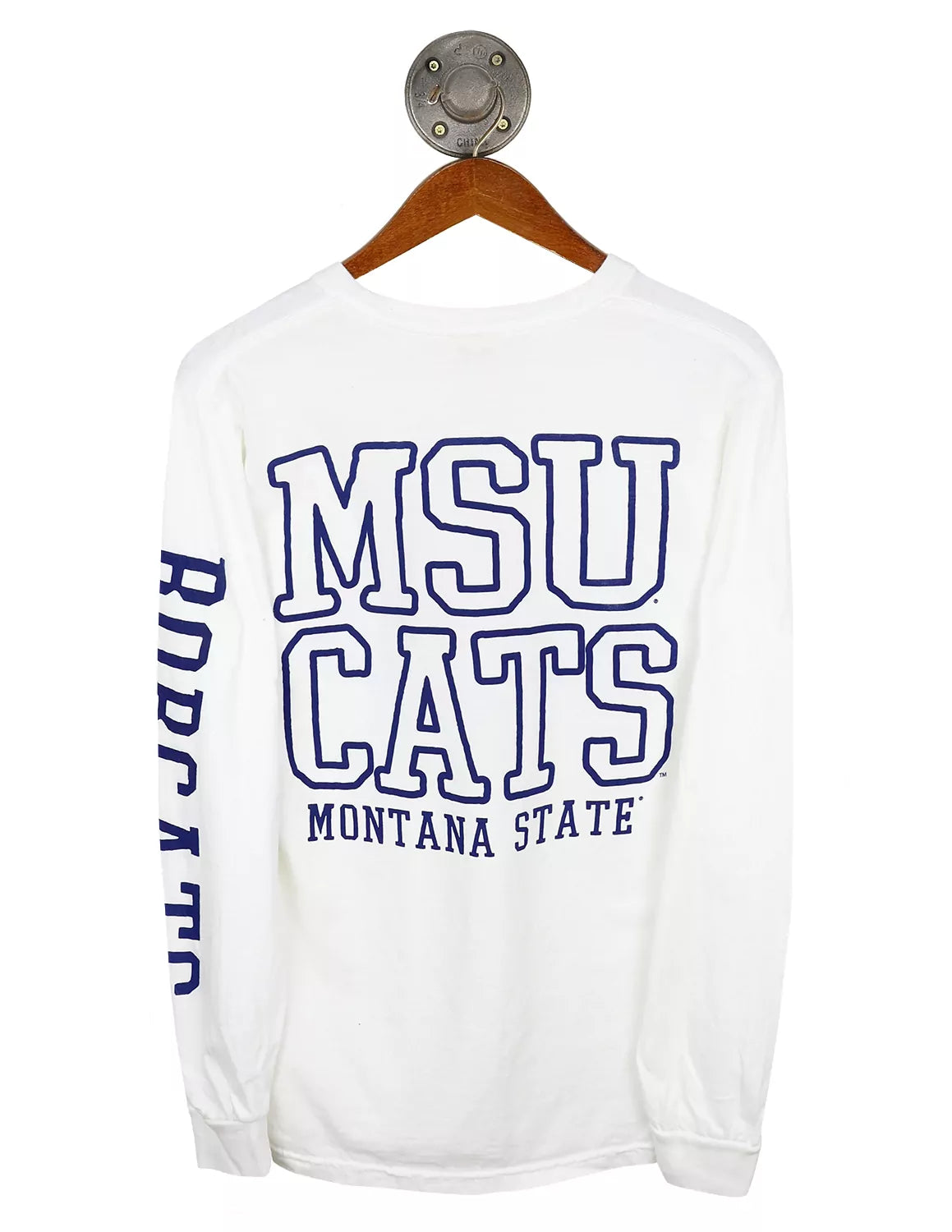 MSU Outline Bobcat Long Sleeve