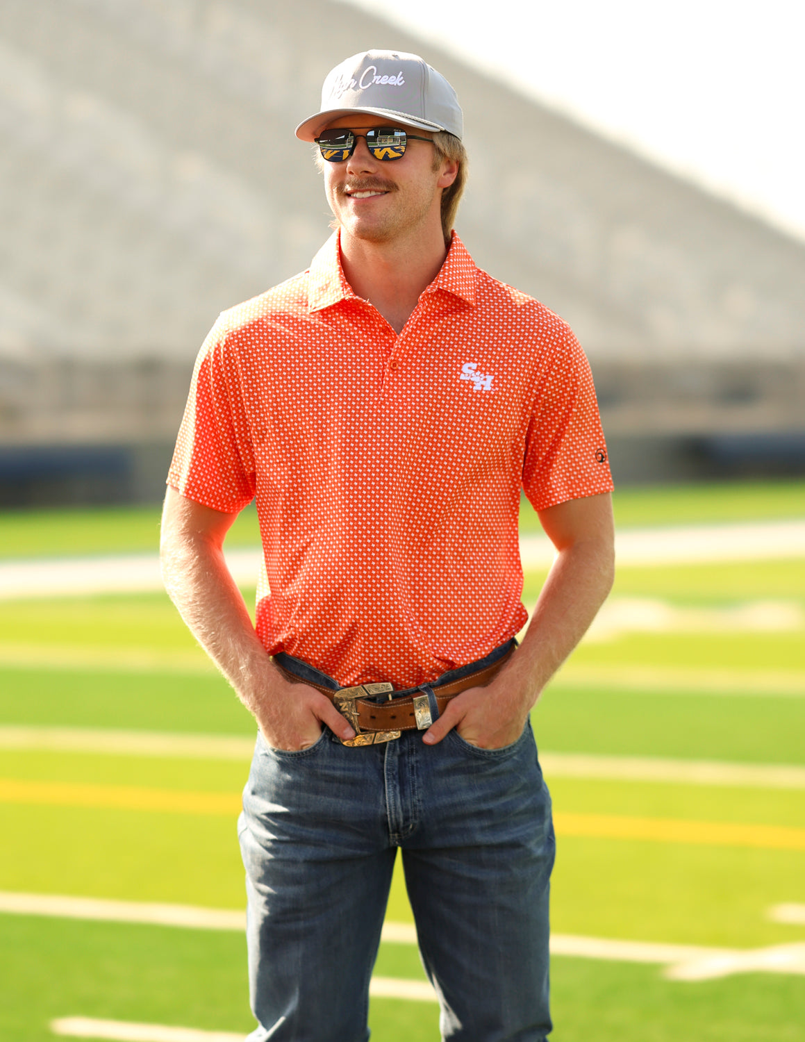 SHSU G SH Paw Lonestar Polo