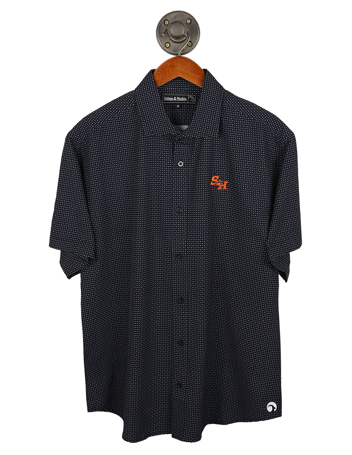 SHSU G SH Paw Burk Button Up