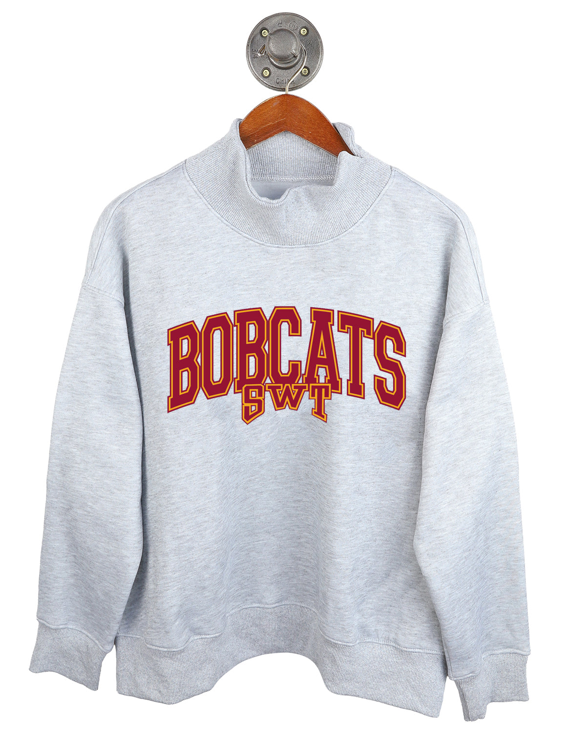 SWT Arched Outline Mockneck Sweater