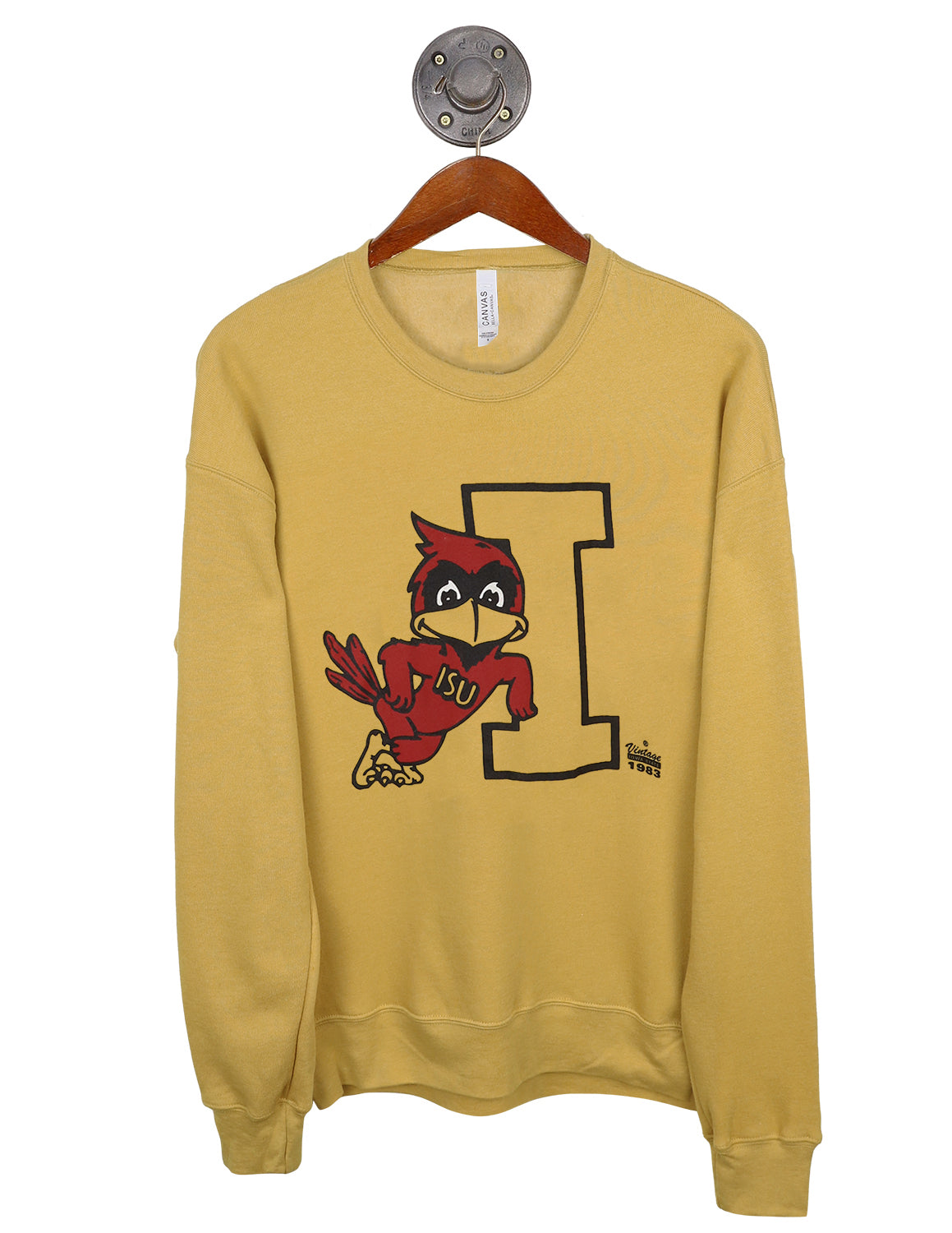 ISU Lean on Me Gold Crewneck