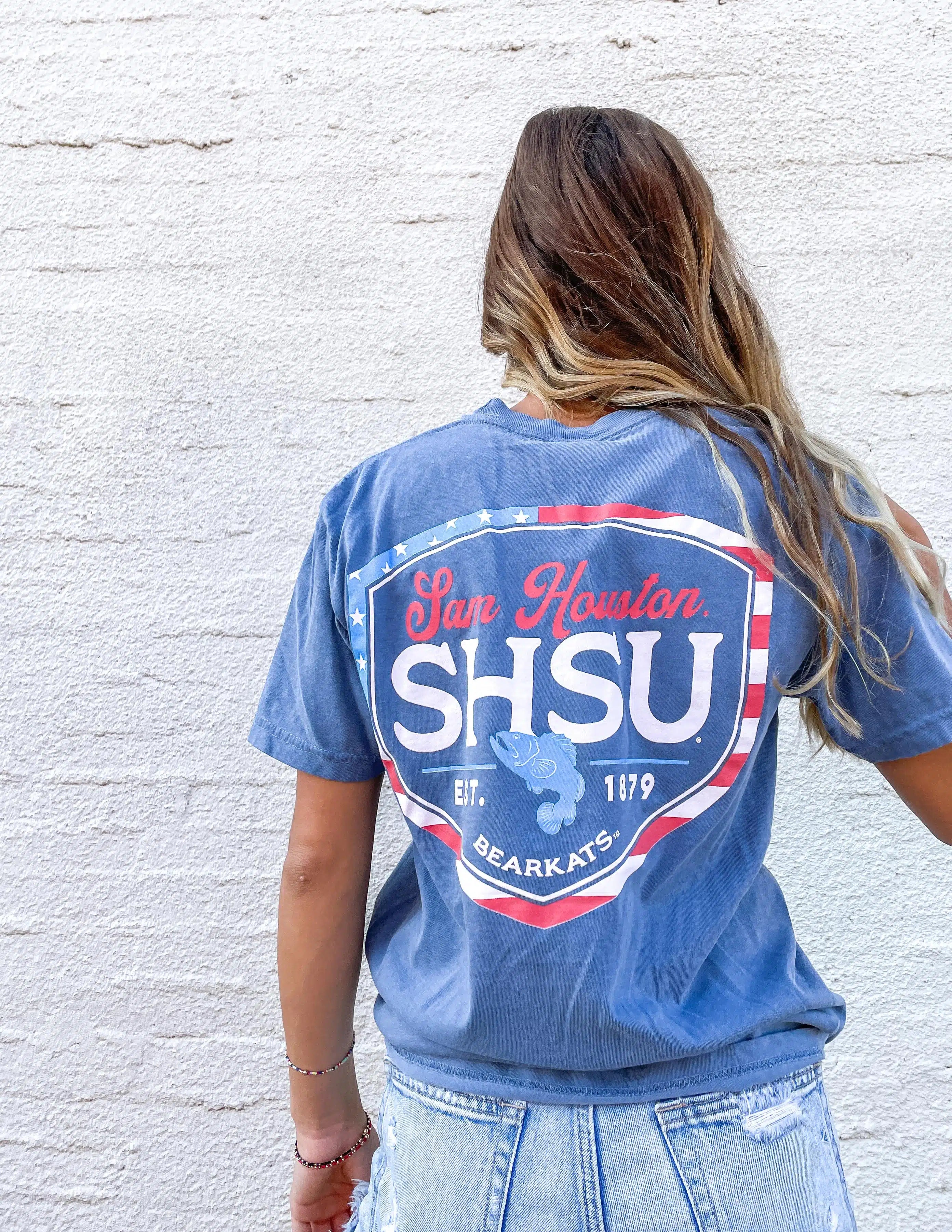 SHSU Fishing For America Short Sleeve