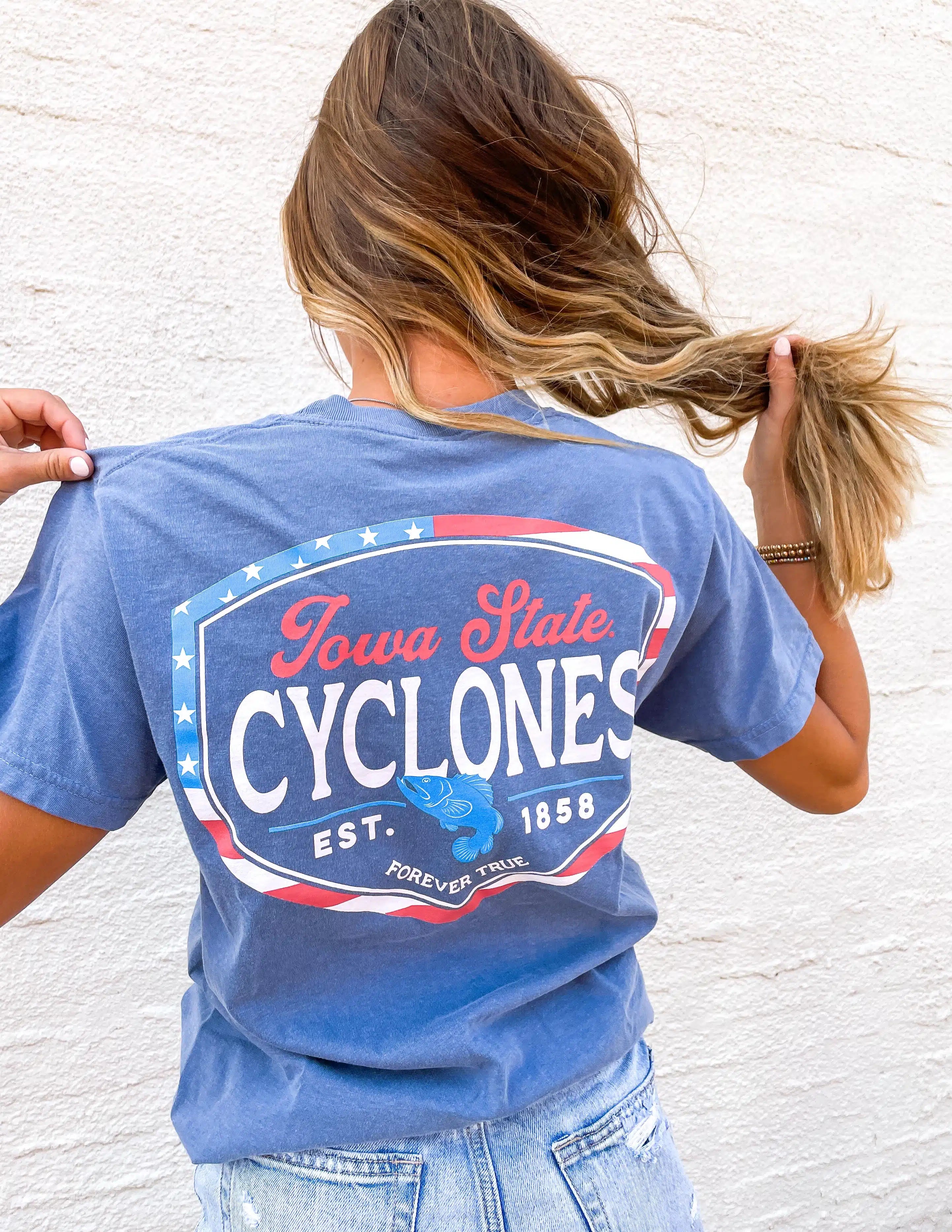ISU Fishing For America Short Sleeve
