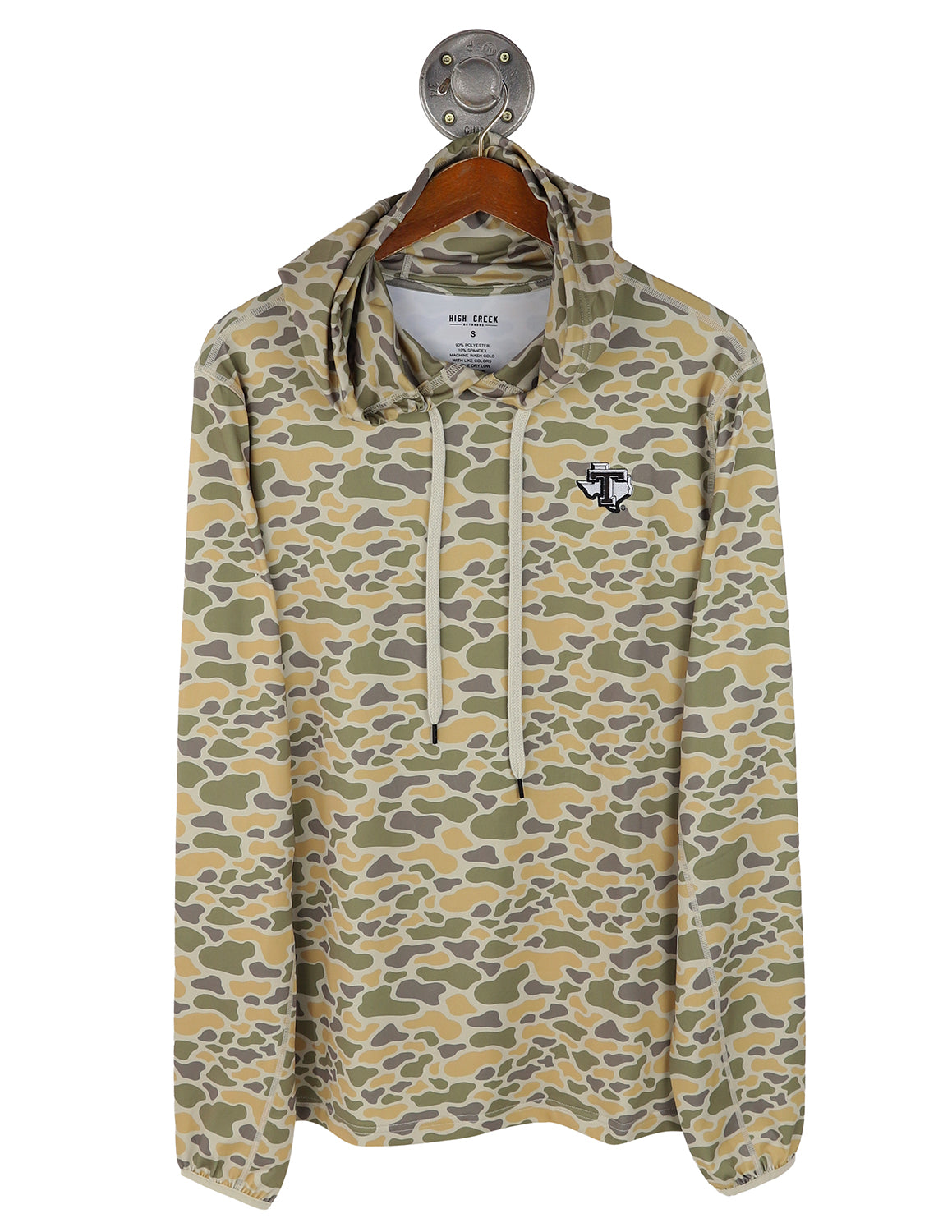 TSU G Executive Block Long Hollow Performance Hoodie