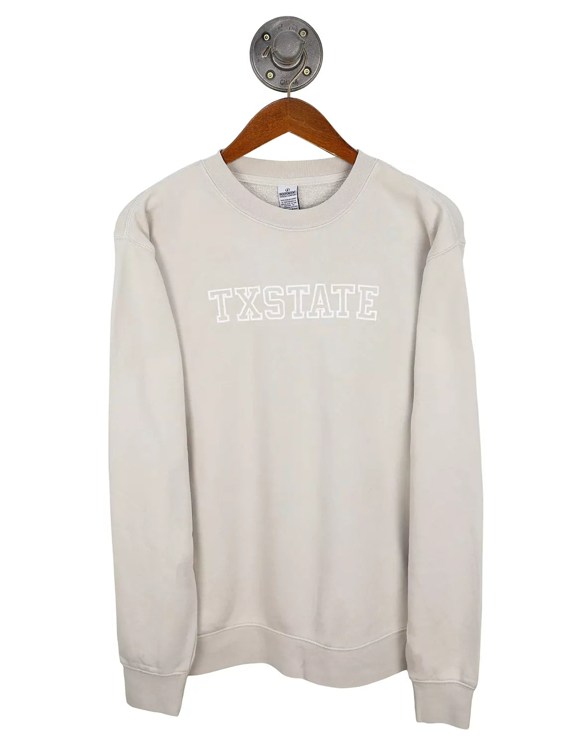 TXST G Varsity Stitch Crewneck