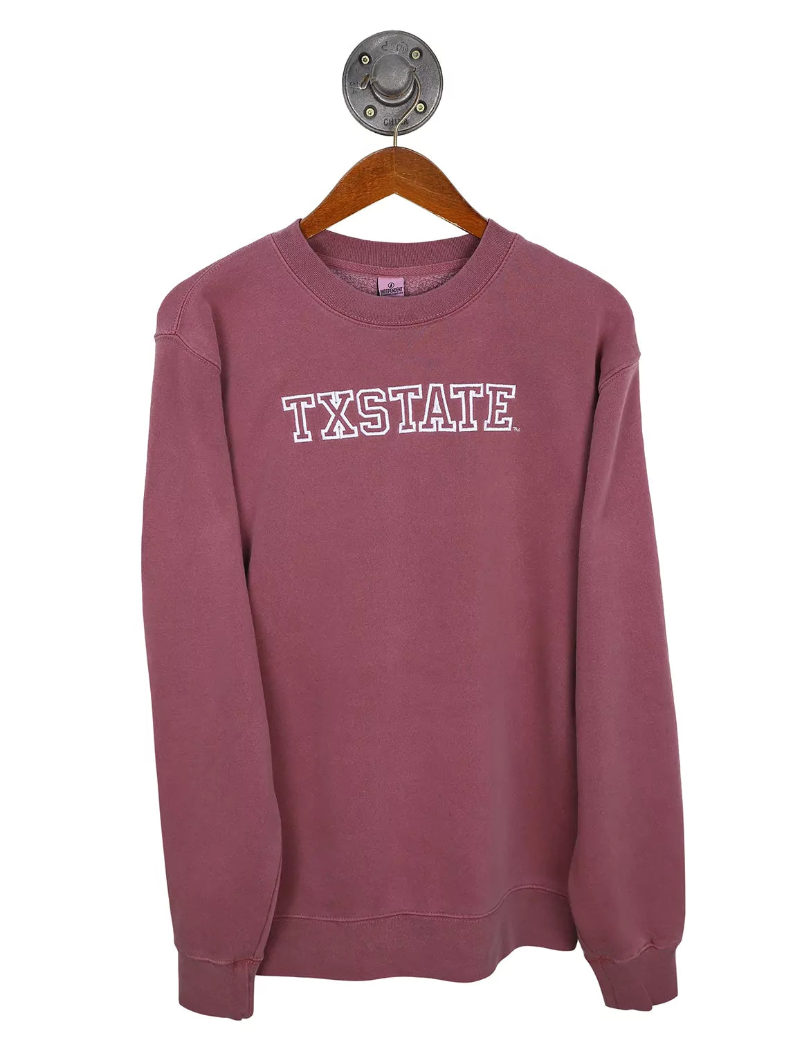 TXST G Varsity Stitch Crewneck
