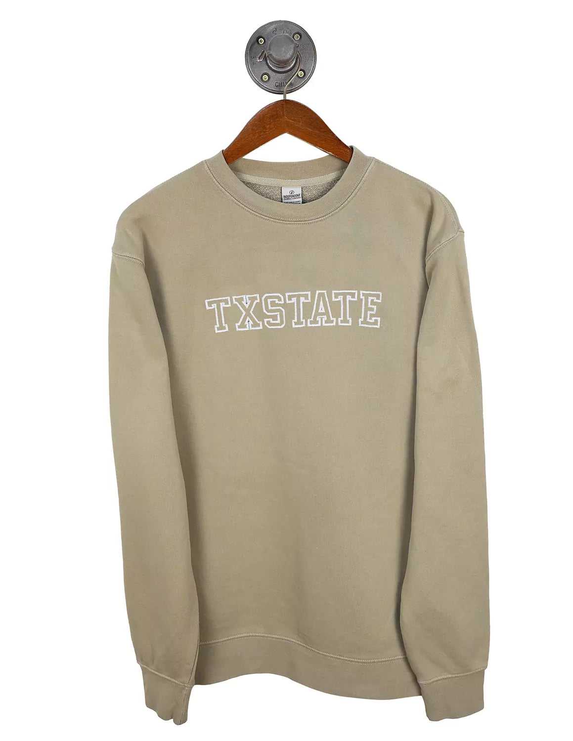 TXST G Varsity Stitch Crewneck
