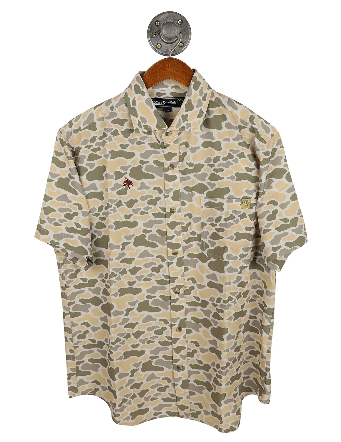 TXST G Supercat Burk Button Up