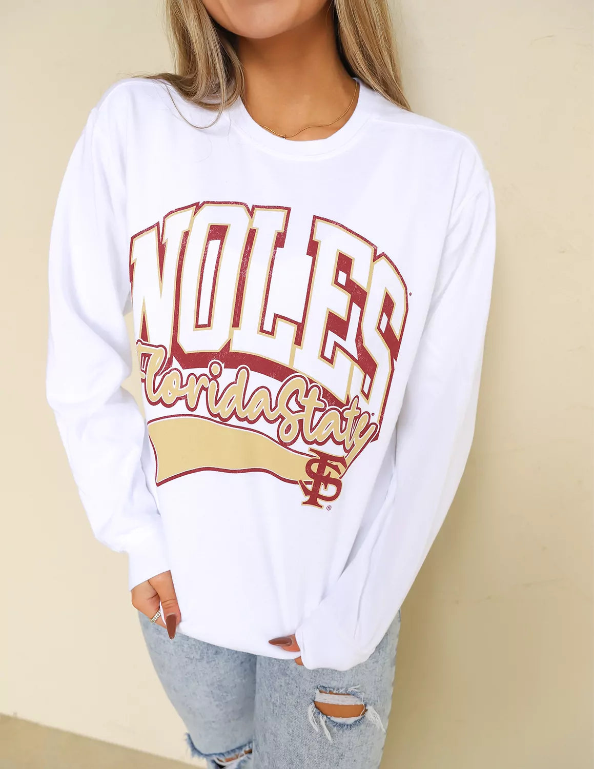 FSU Inspired Vintage Crewneck