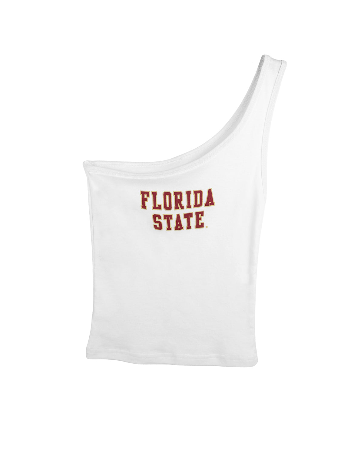 FSU Simple Collegiate One Shoulder Tank