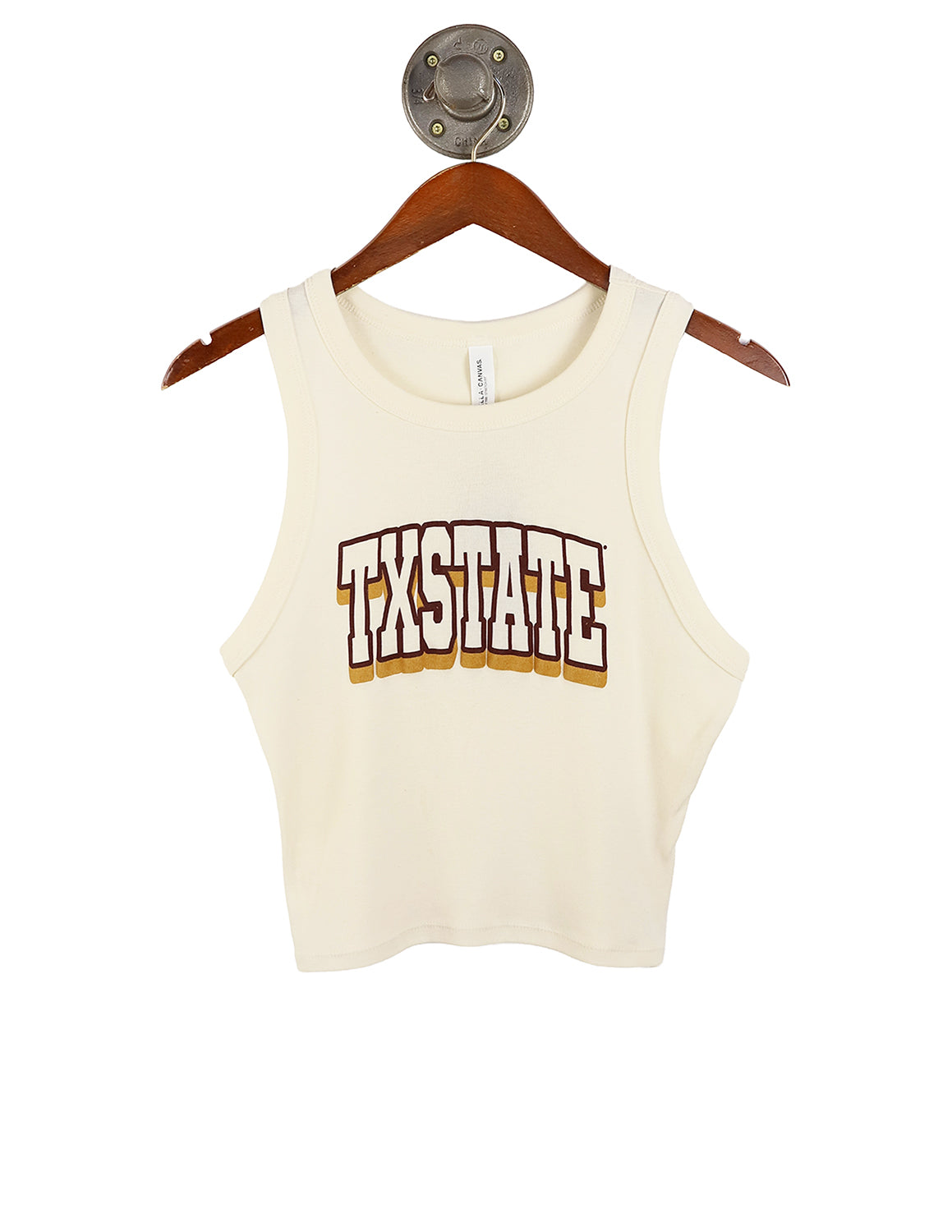 TXST Hollow Extrude Cropped Tank