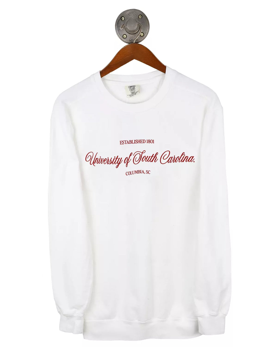 Usc Tech Script USC Elegant Script Crewneck | Barefoot Campus Outfitter