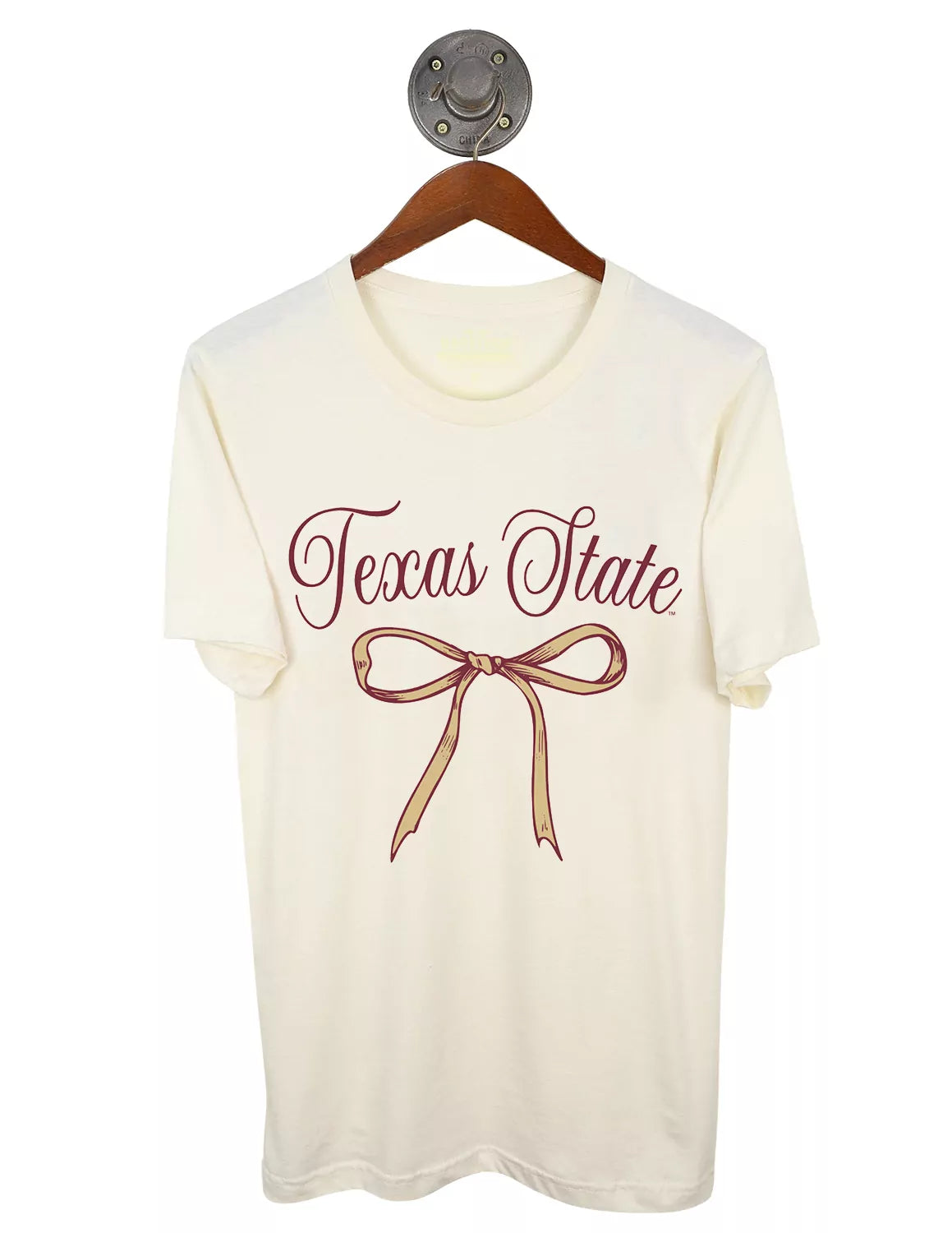 TXST Put A Bow On It Short Sleeve