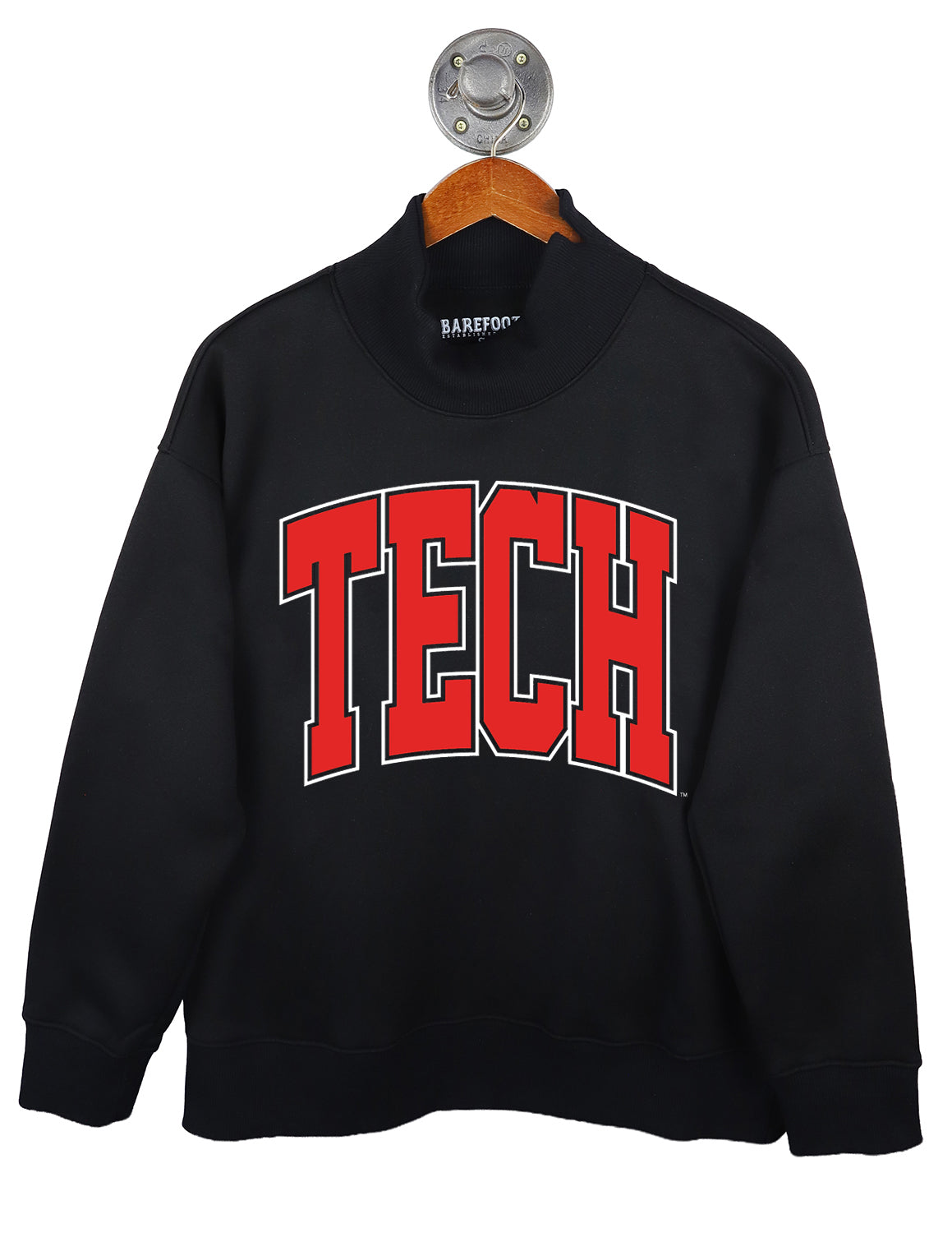 TTU Rally Mockneck Sweater