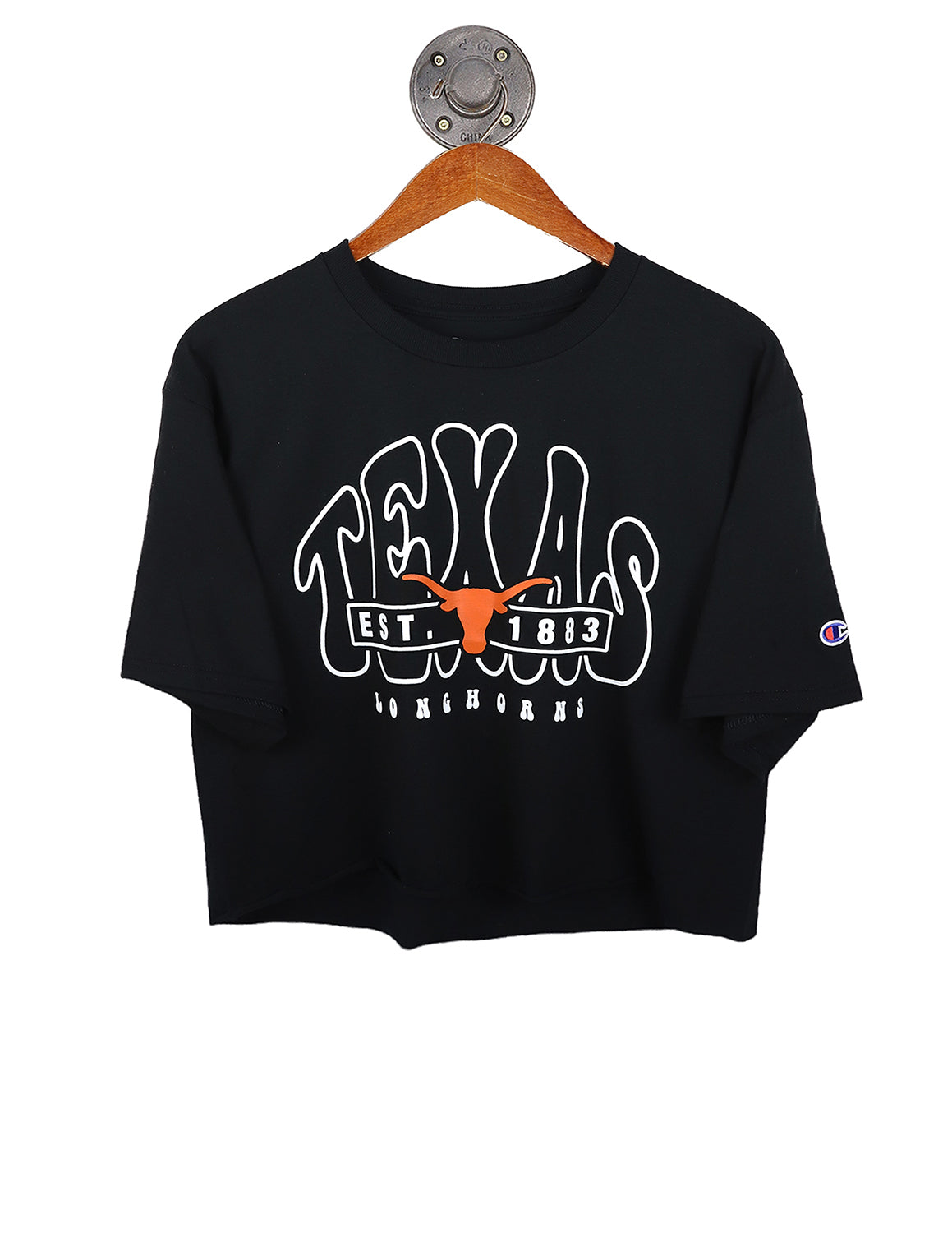 UT Bubble Arch Cropped Short Sleeve