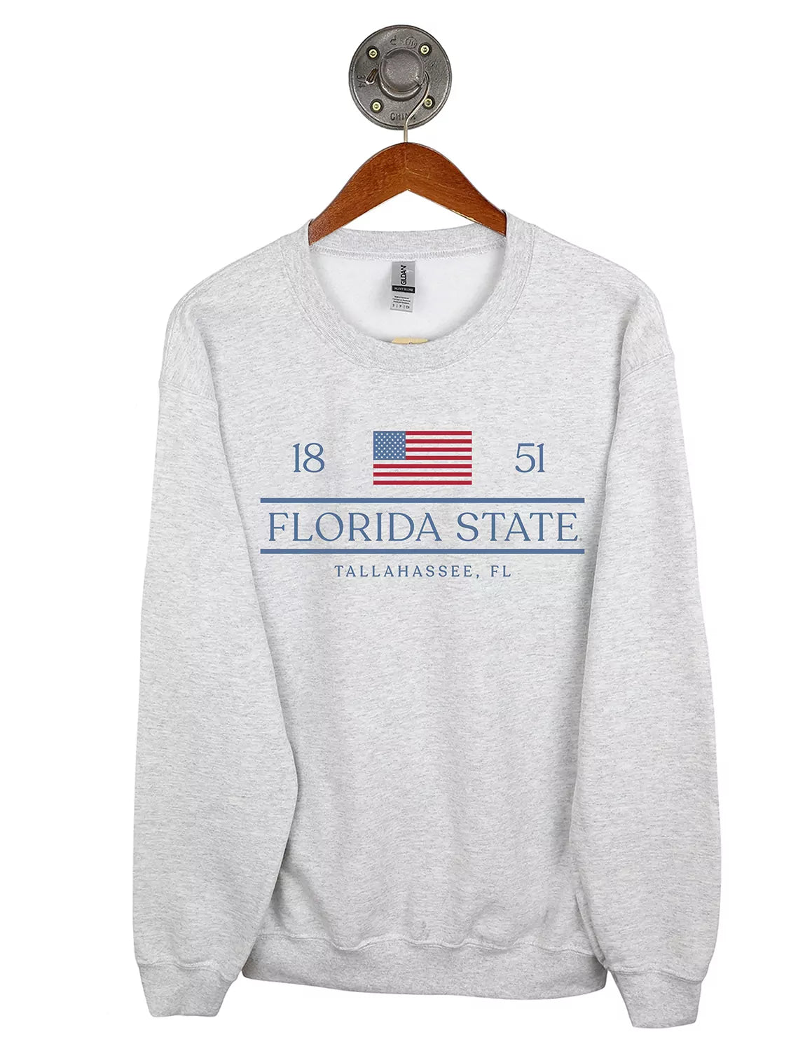 FSU Simply Patriotic Crewneck Sweatshirt