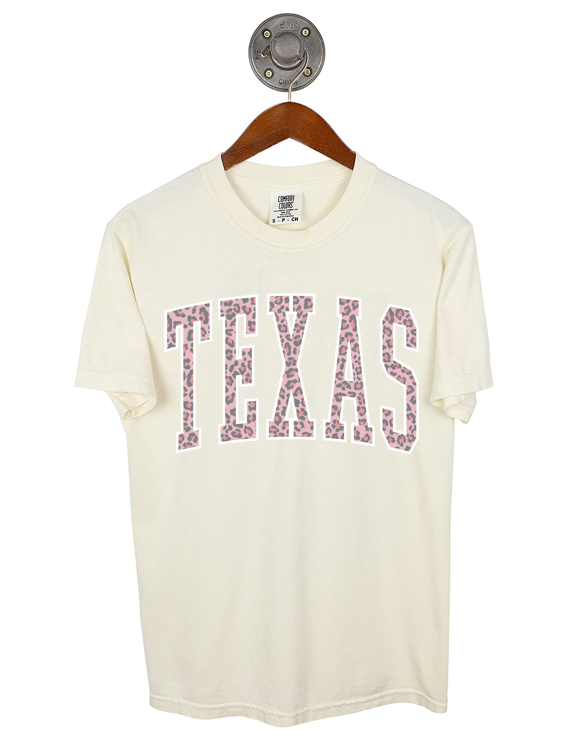 Texas Giant Arch Leopard Short Sleeve