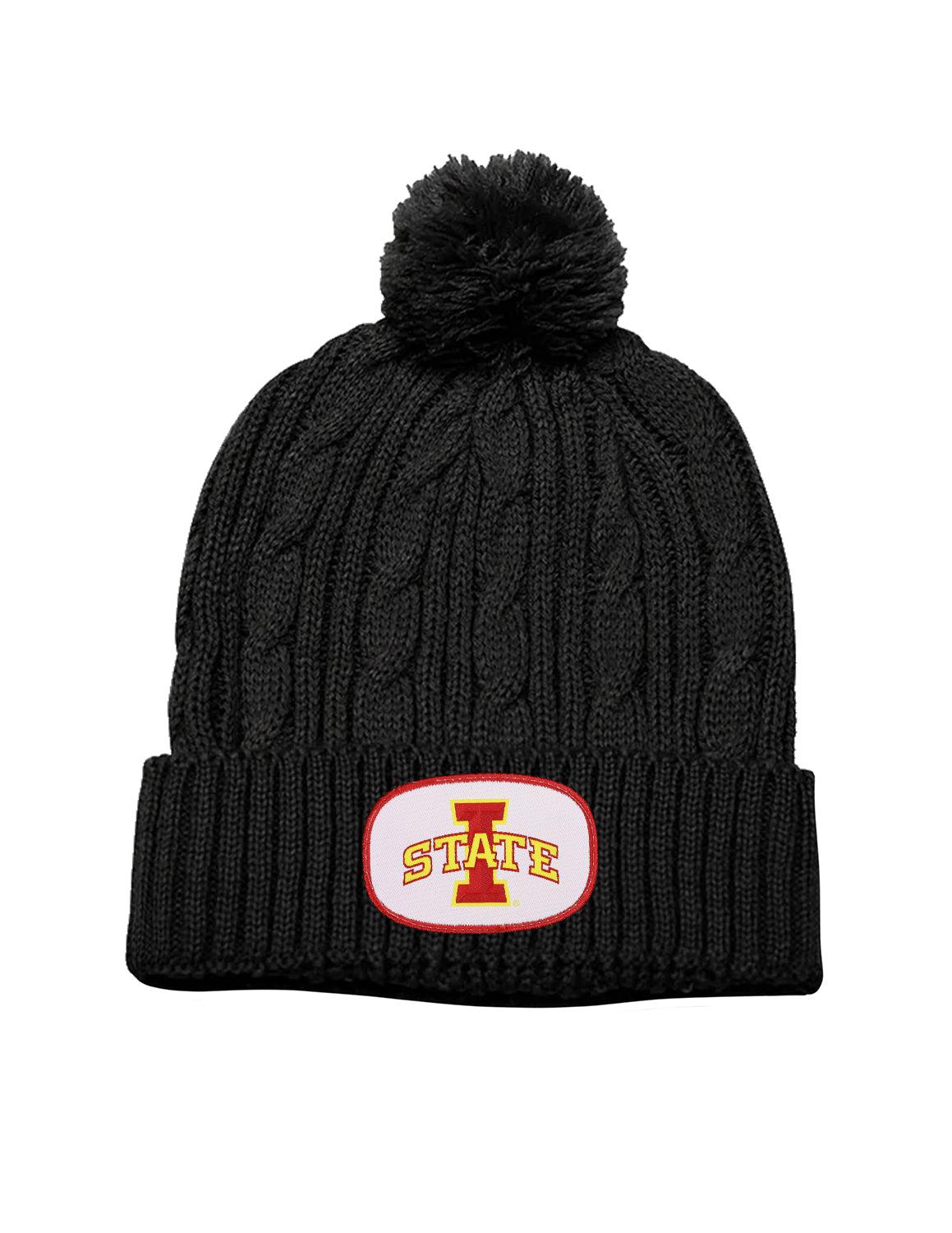 ISU Logo Flat Oval Beanie