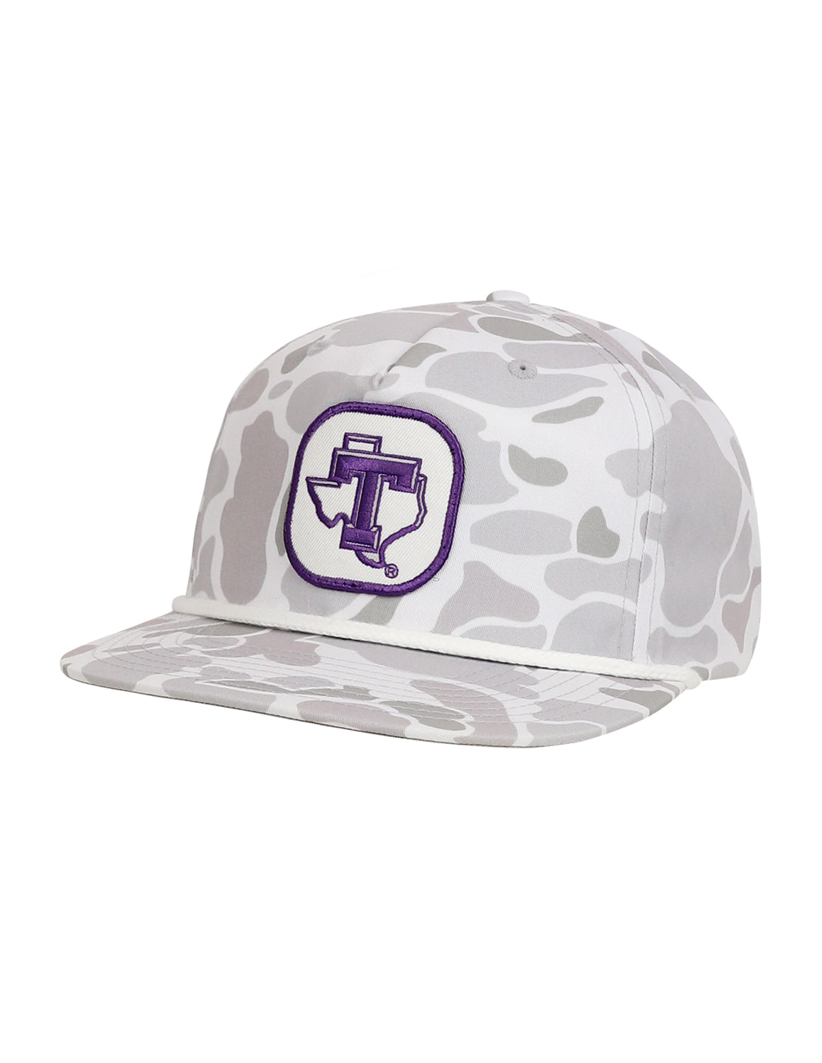 TSU P Block T Texas Patch Hat