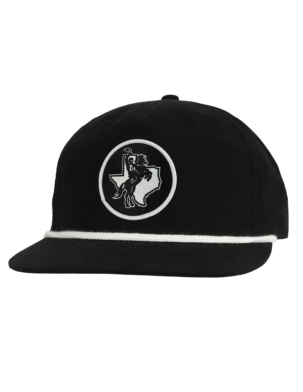 TSU P Texas Rider Circle Patch Hat