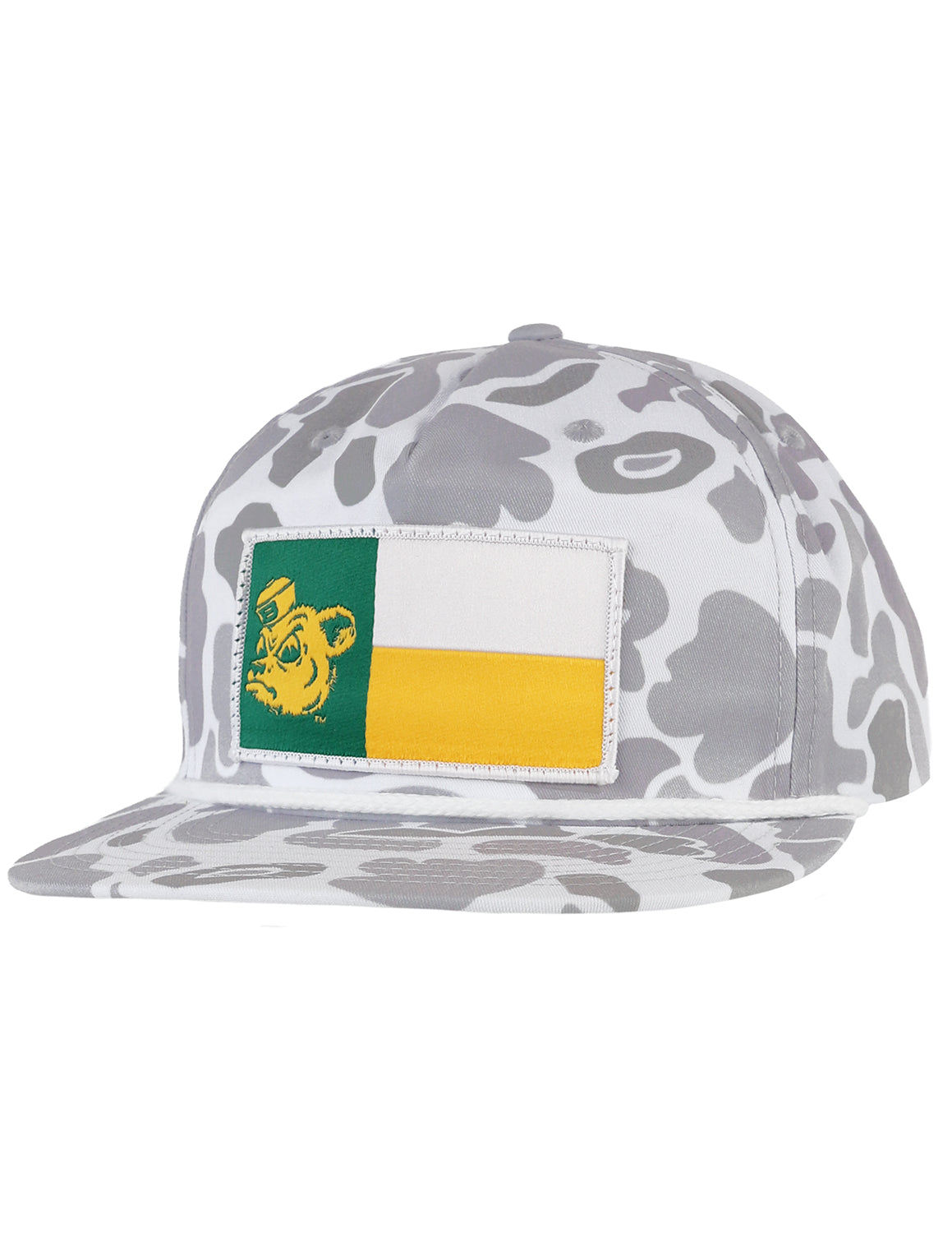 BU Sailor Bear Flag Patch Hat
