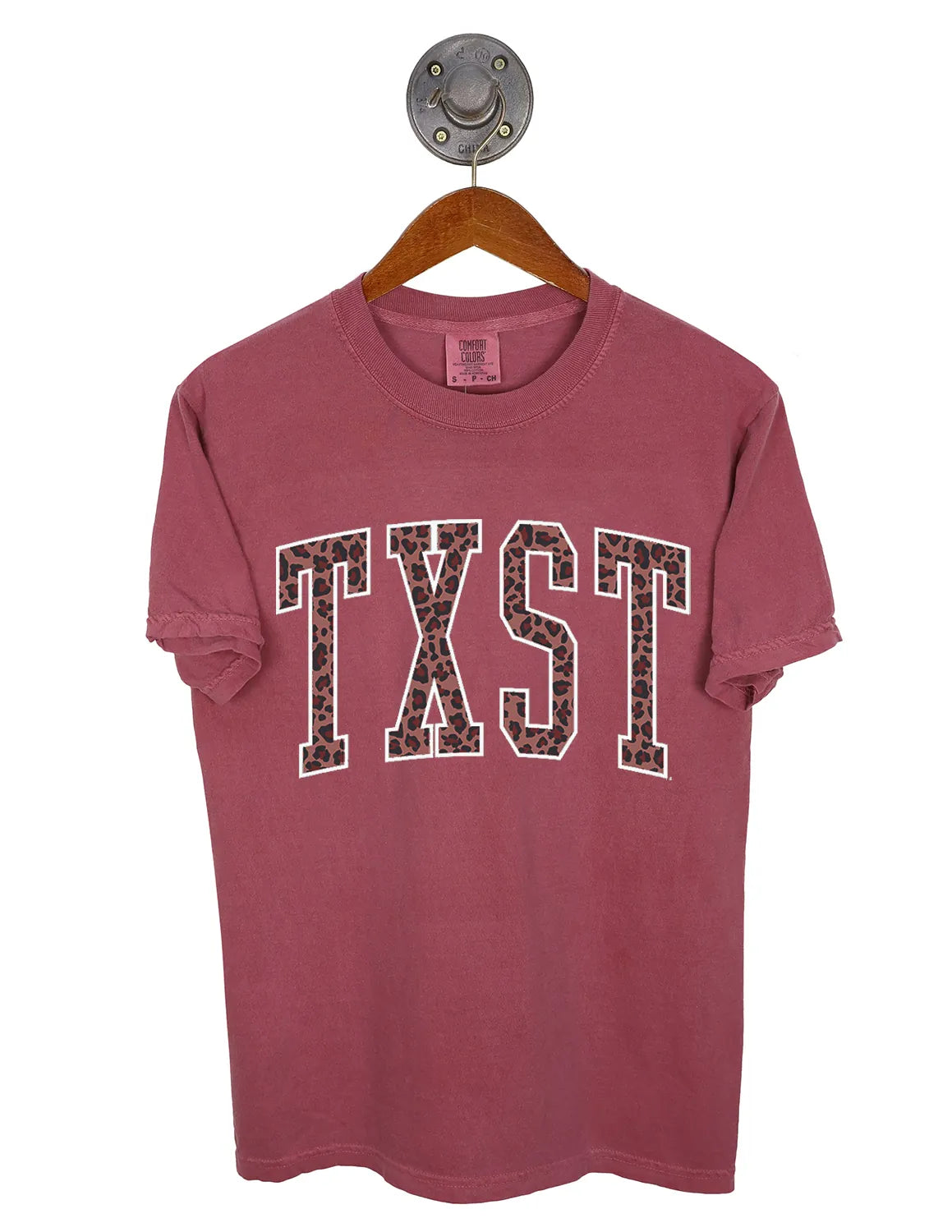 TXST Giant Arch Leopard Short Sleeve