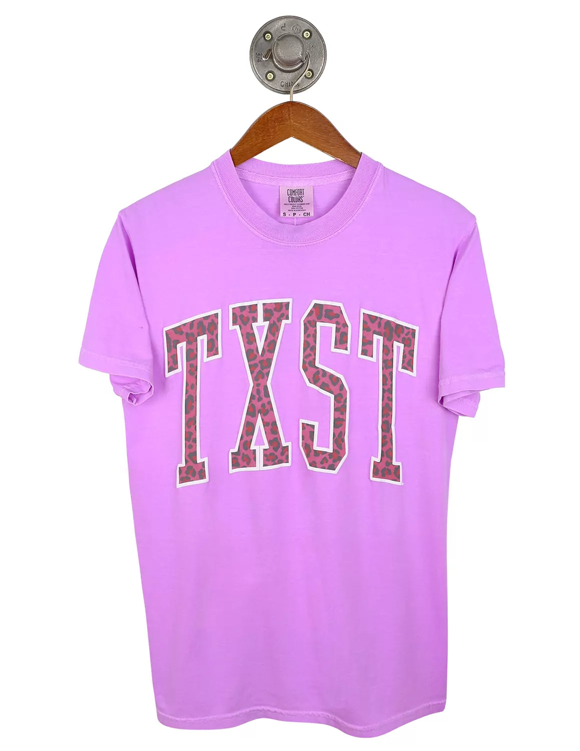 TXST Giant Arch Leopard Short Sleeve