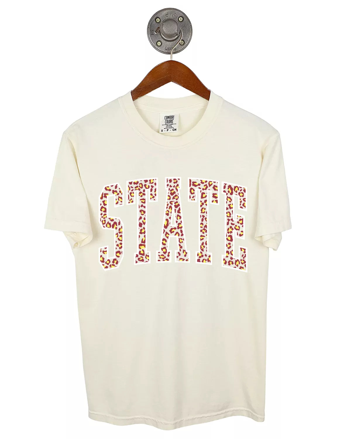 ISU Giant Arch Leopard Short Sleeve