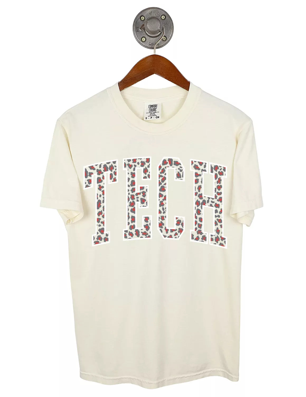 TTU Giant Arch Leopard Short Sleeve